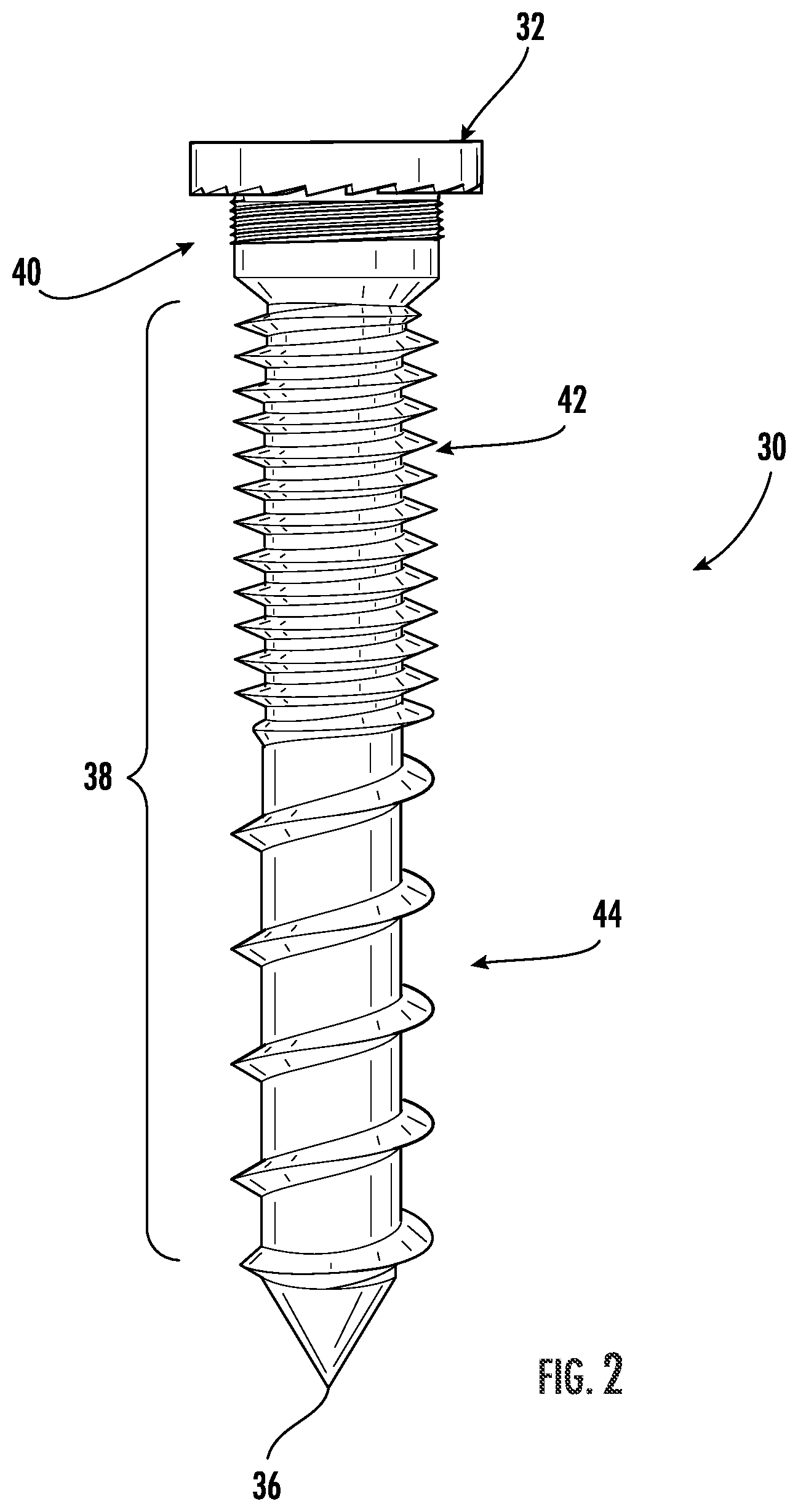Patent US12551251 Figure 2 – Fixation assemblies for medical implants
