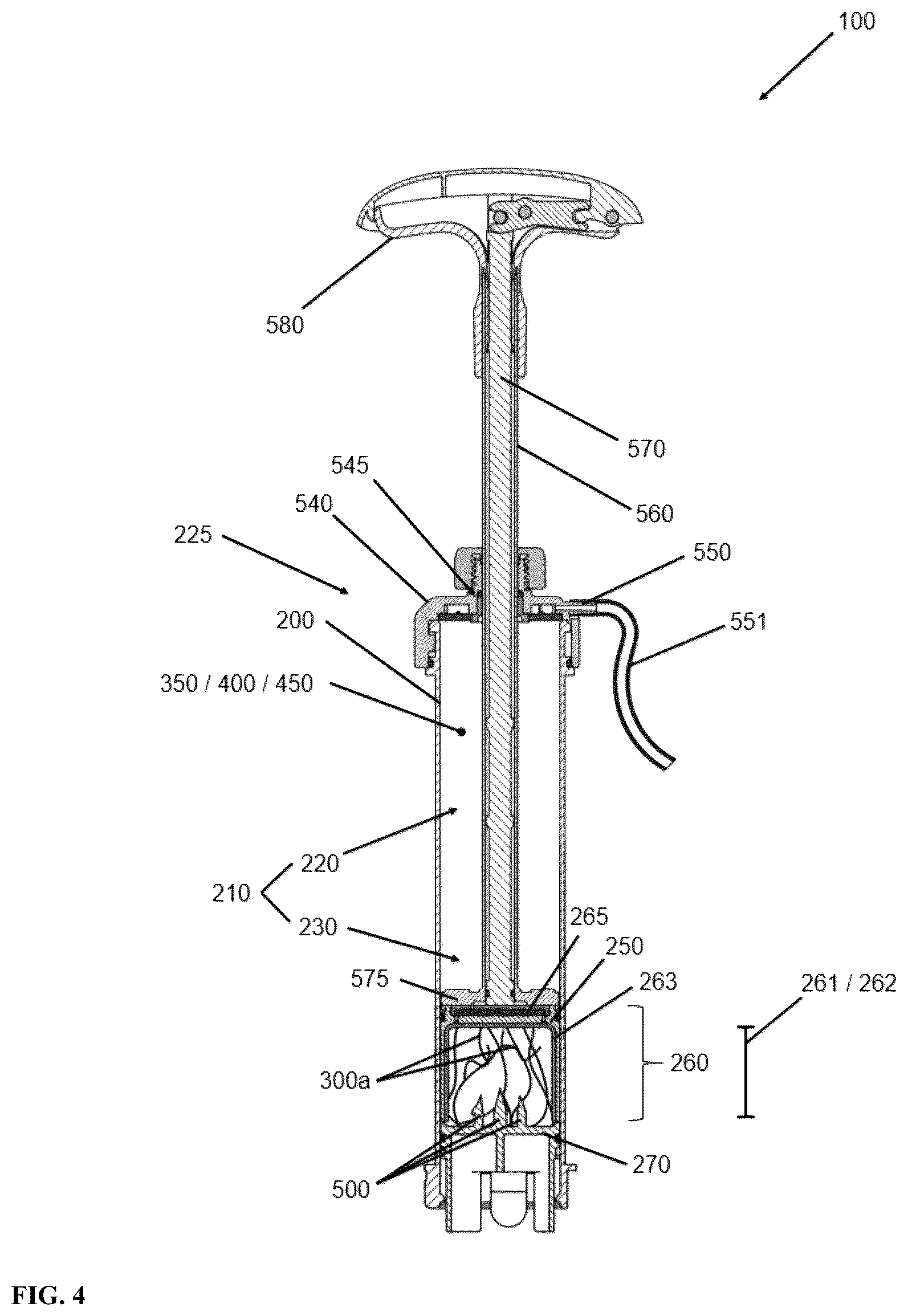 Patent US12551255 Figure 4 – Device and method for providing bone cement paste