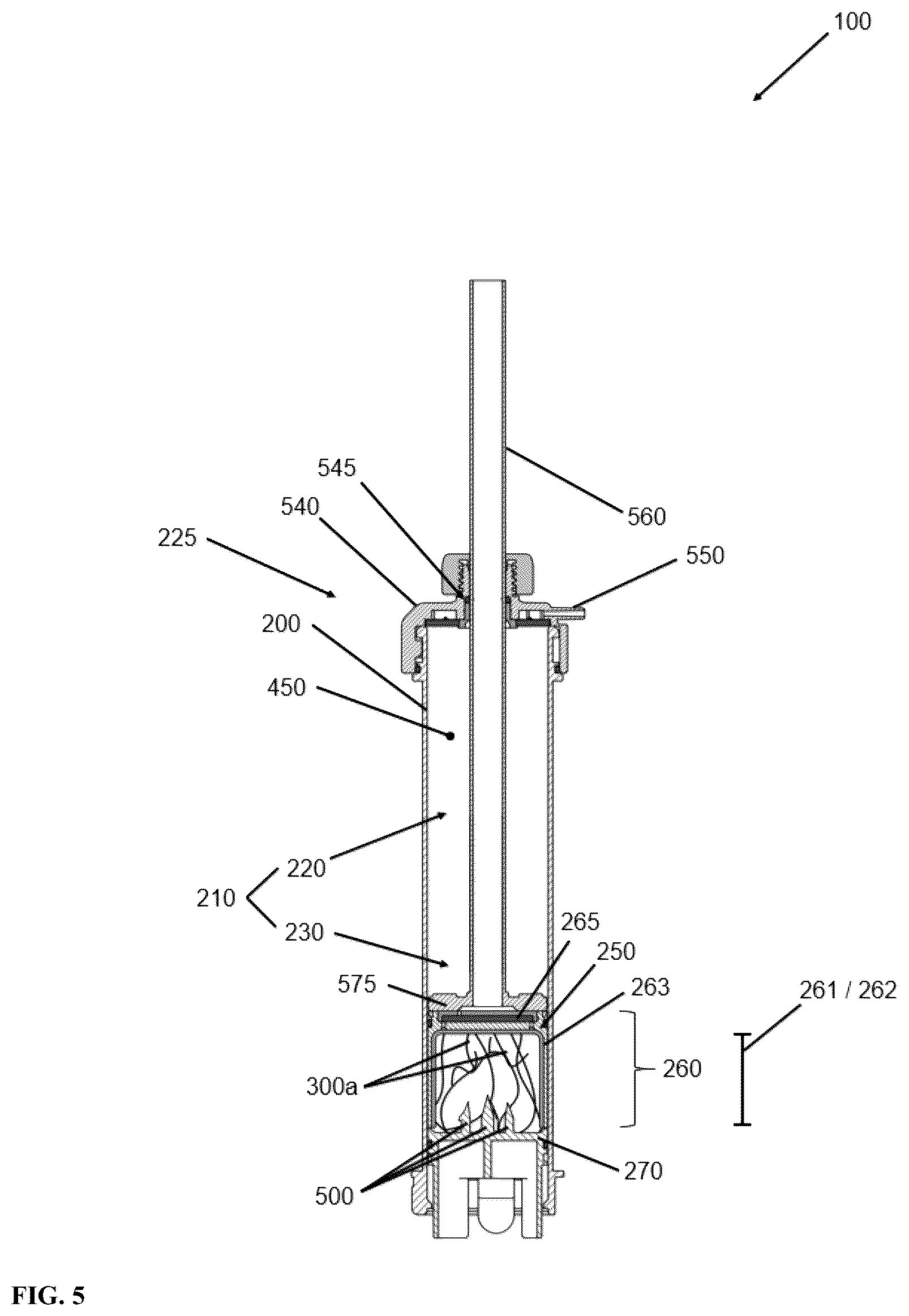 Patent US12551255 Figure 5 – Device and method for providing bone cement paste