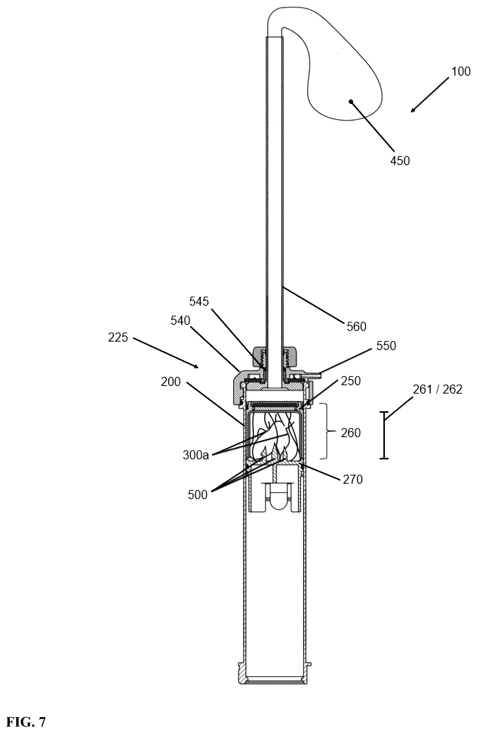 Patent US12551255 Figure 7 – Device and method for providing bone cement paste