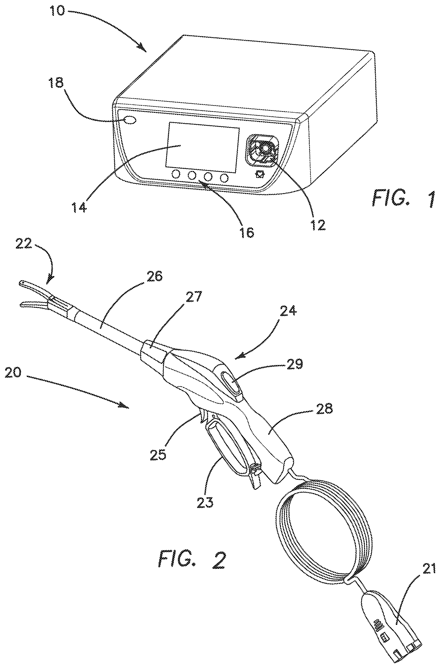 Patent US12551262 Figure 1 – Electrosurgical generator control system