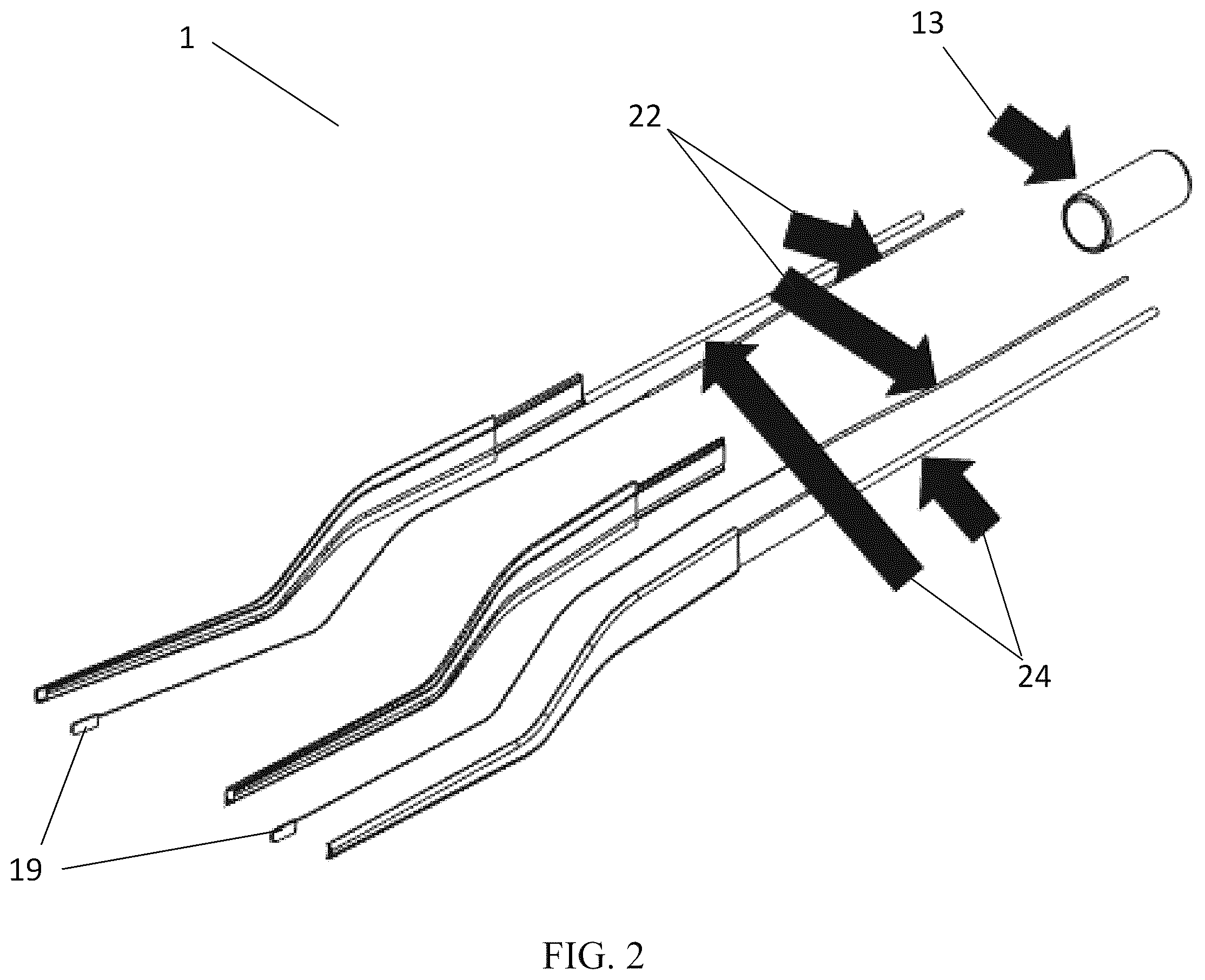 Patent US12551264 Figure 2 – Biocompatible metal devices for delivering ablative energy