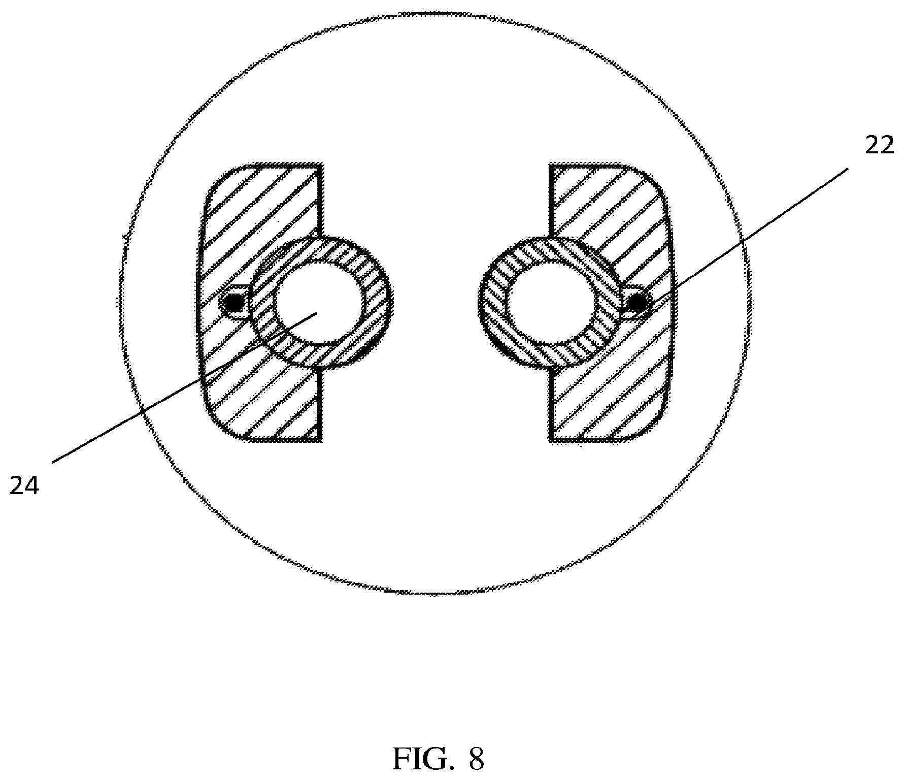 Patent US12551264 Figure 8 – Biocompatible metal devices for delivering ablative energy