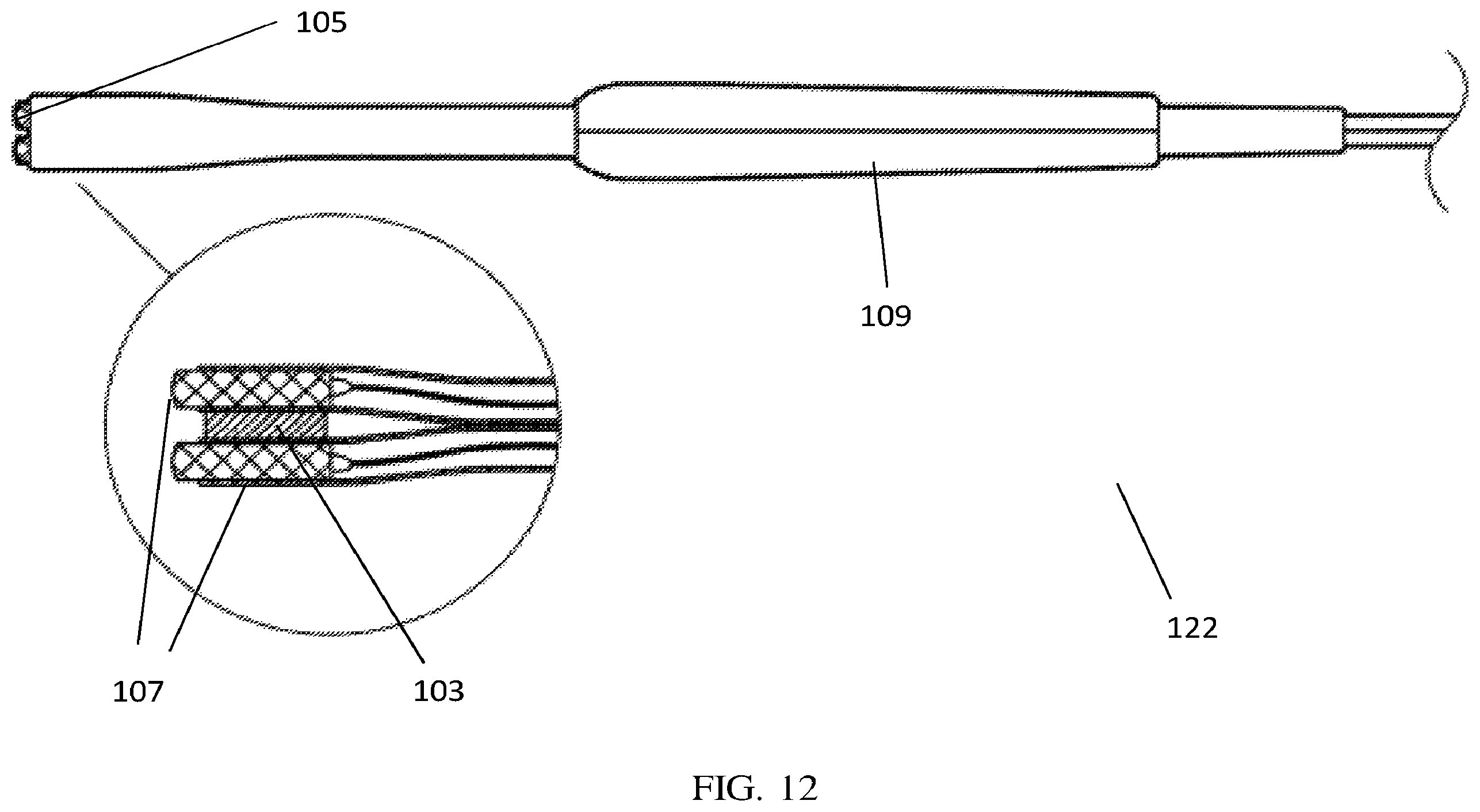 Patent US12551264 Figure 12 – Biocompatible metal devices for delivering ablative energy