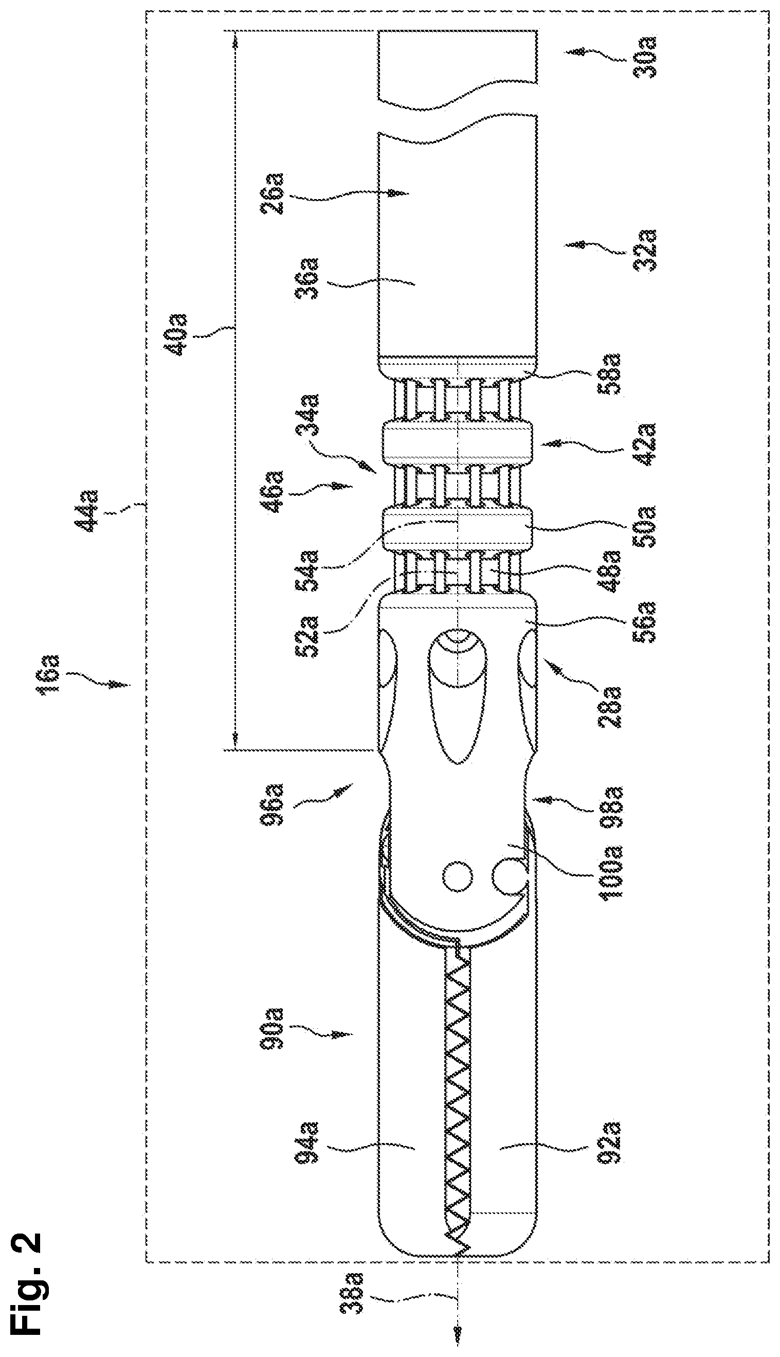 Patent US12551266 Figure 2 – Endoscopic device