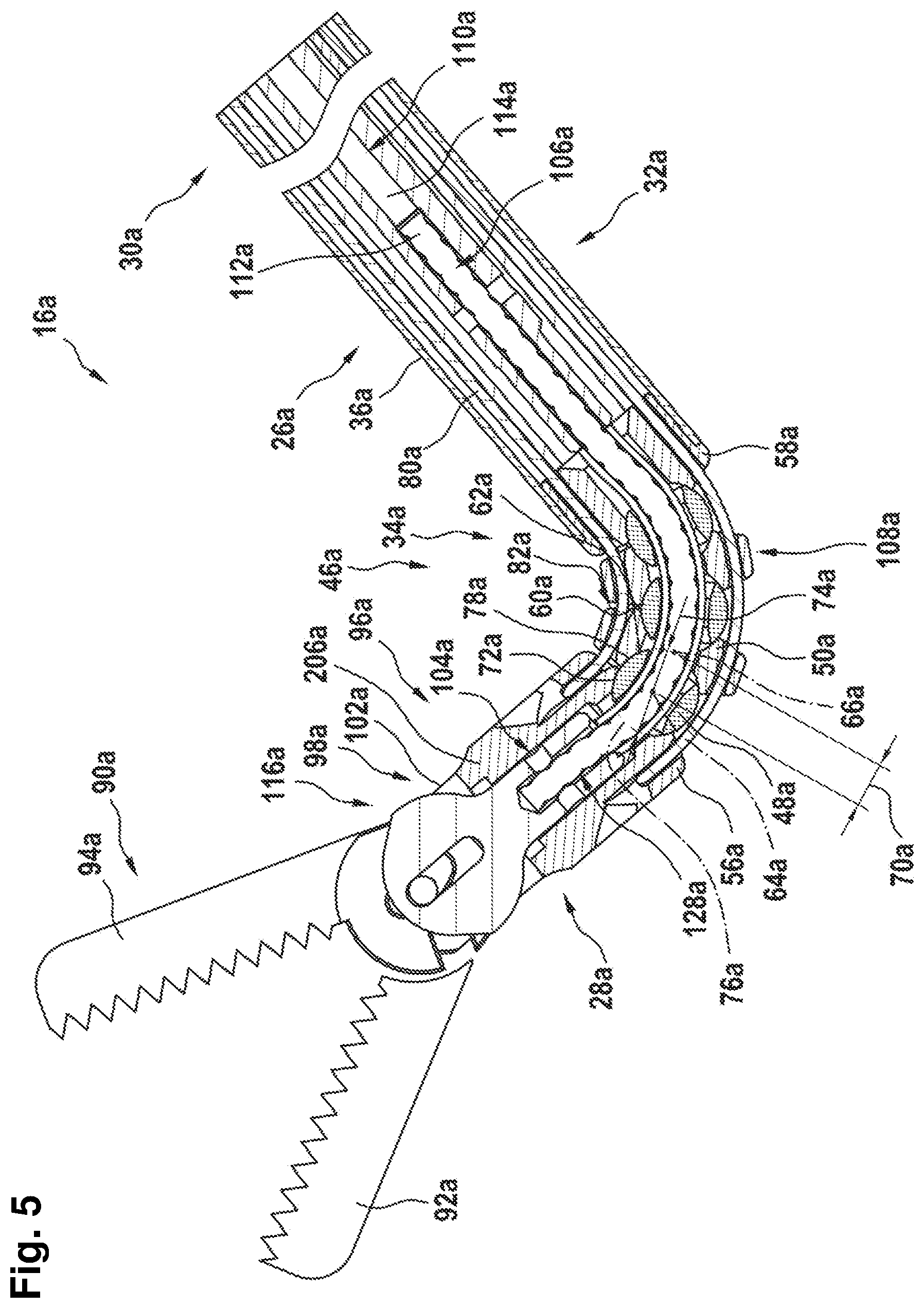 Patent US12551266 Figure 5 – Endoscopic device