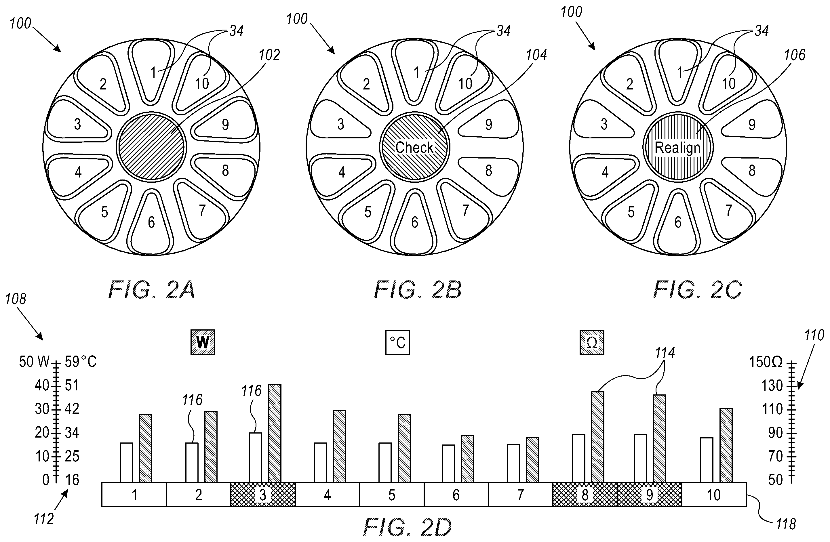 Patent US12551270 Figure 2 – Graphical contact quality indicator for balloon catheter navigation