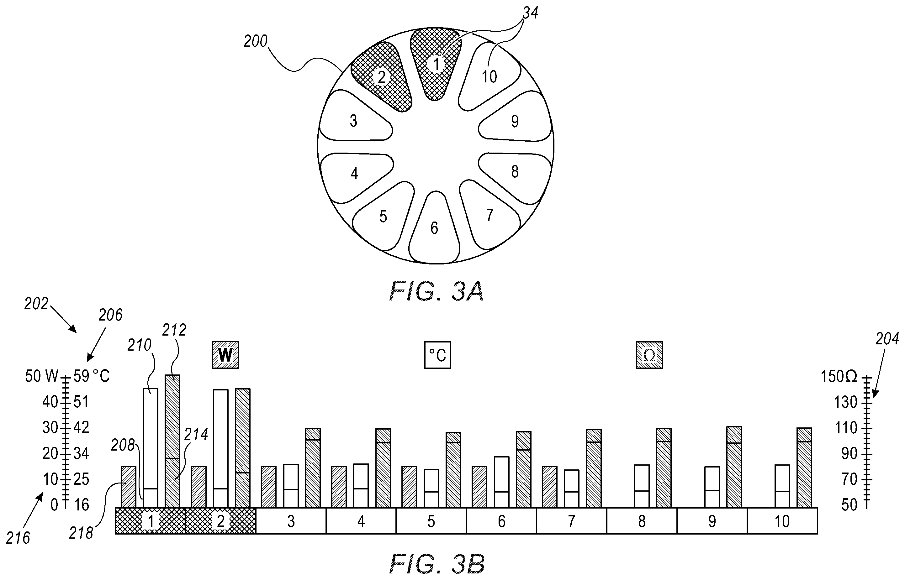 Patent US12551270 Figure 3 – Graphical contact quality indicator for balloon catheter navigation