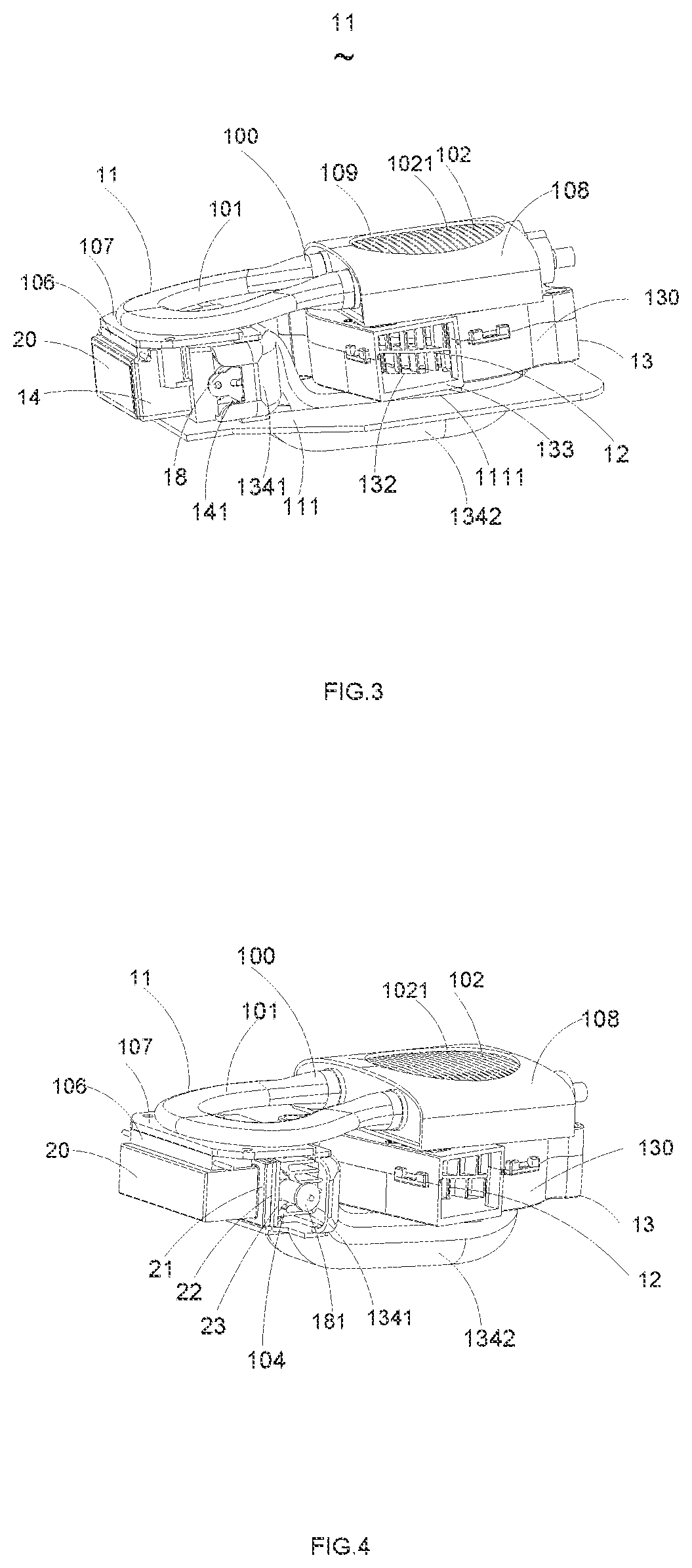 Patent US12551275 Figure 2 – Hair-removal apparatus