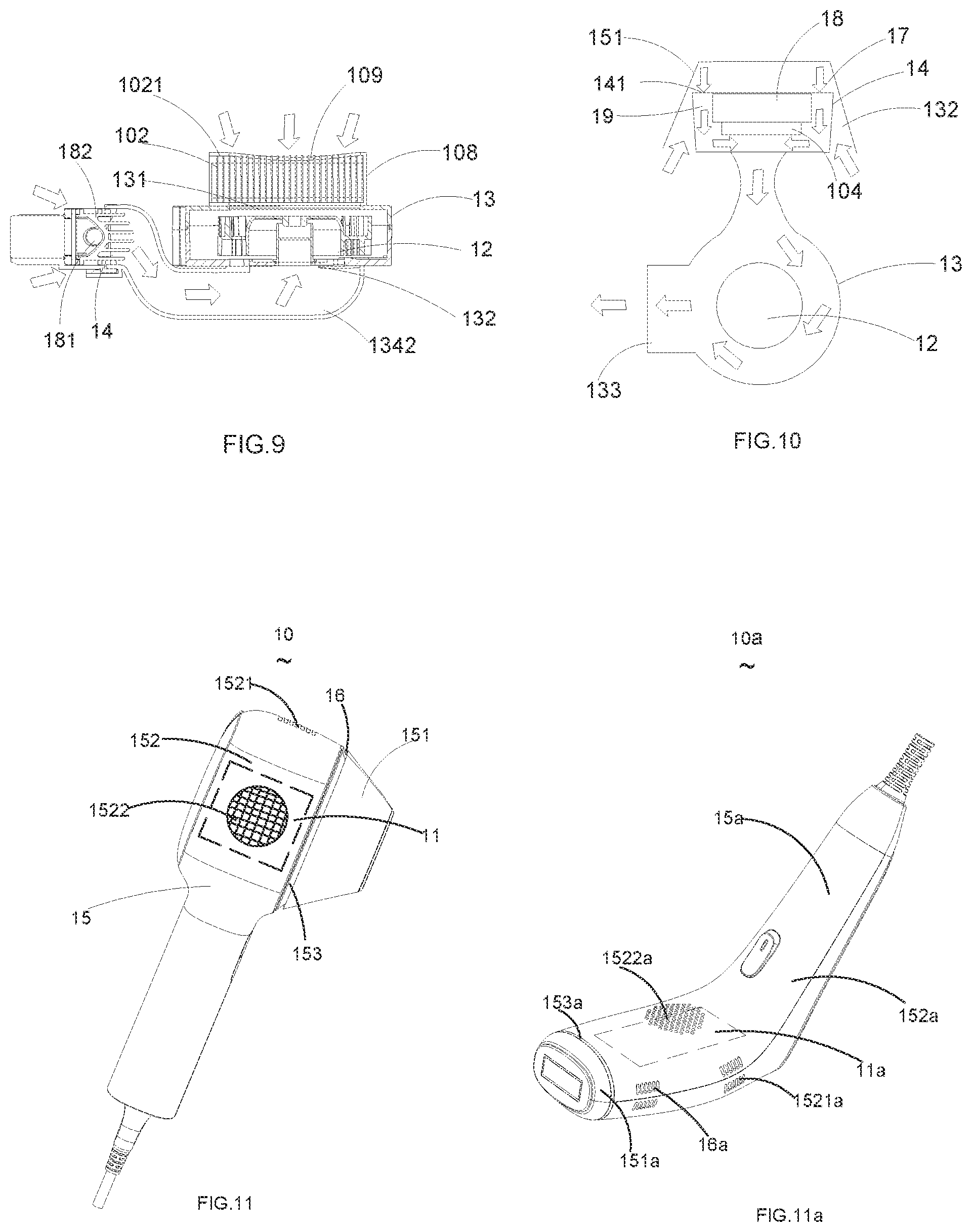 Patent US12551275 Figure 5 – Hair-removal apparatus