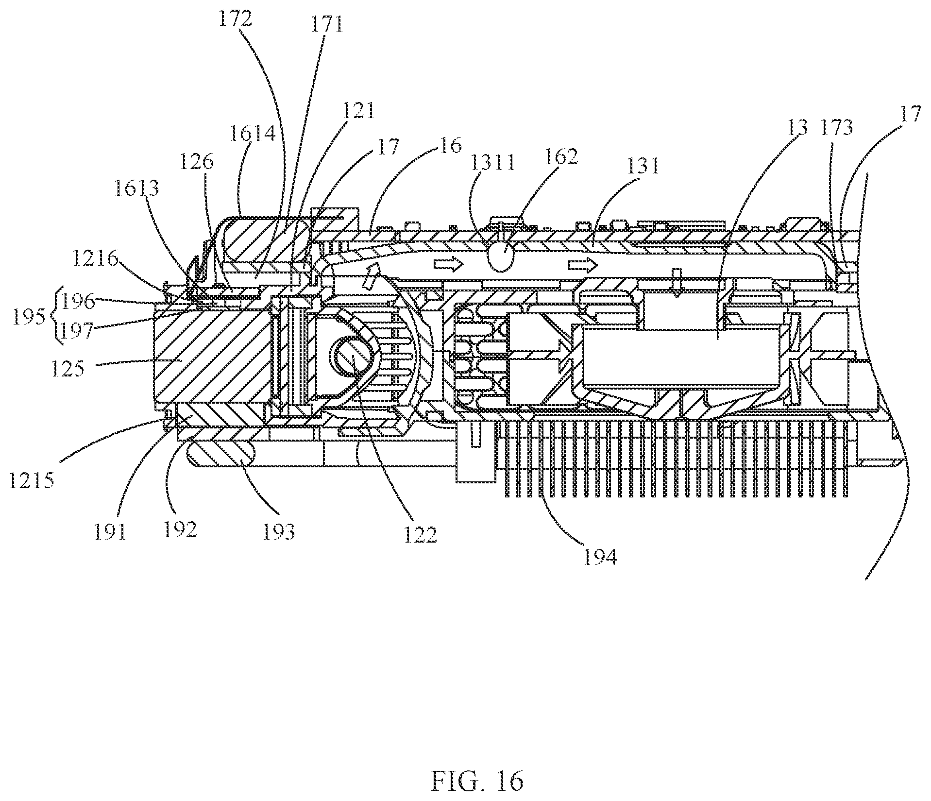 Patent US12551277 Figure 8 – Hair-removal apparatus
