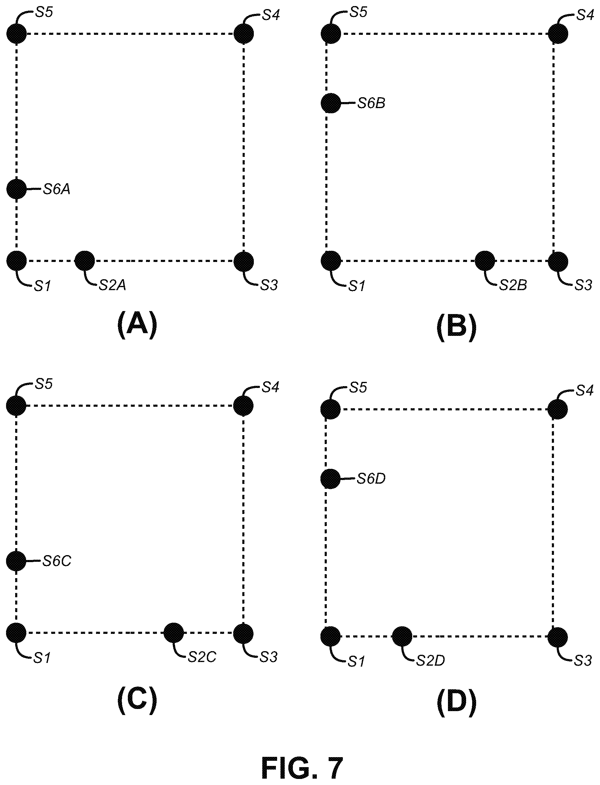 Patent US12551289 Figure 7 – Tracker-based surgical navigation