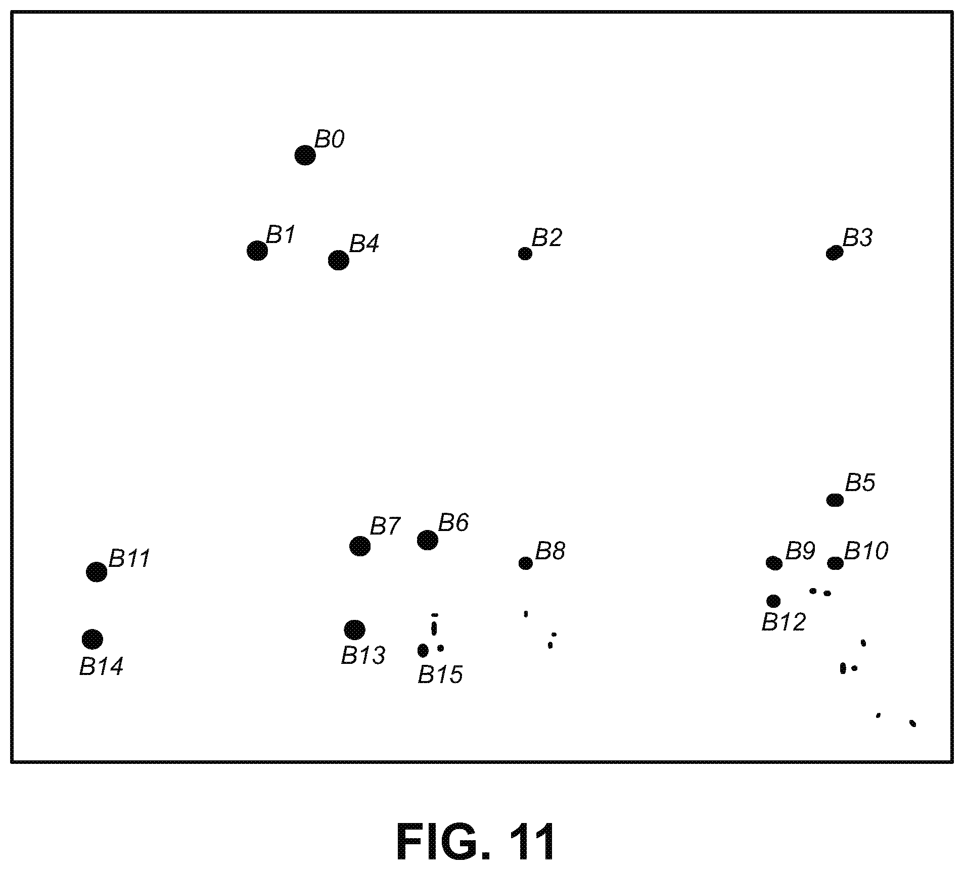 Patent US12551289 Figure 11 – Tracker-based surgical navigation