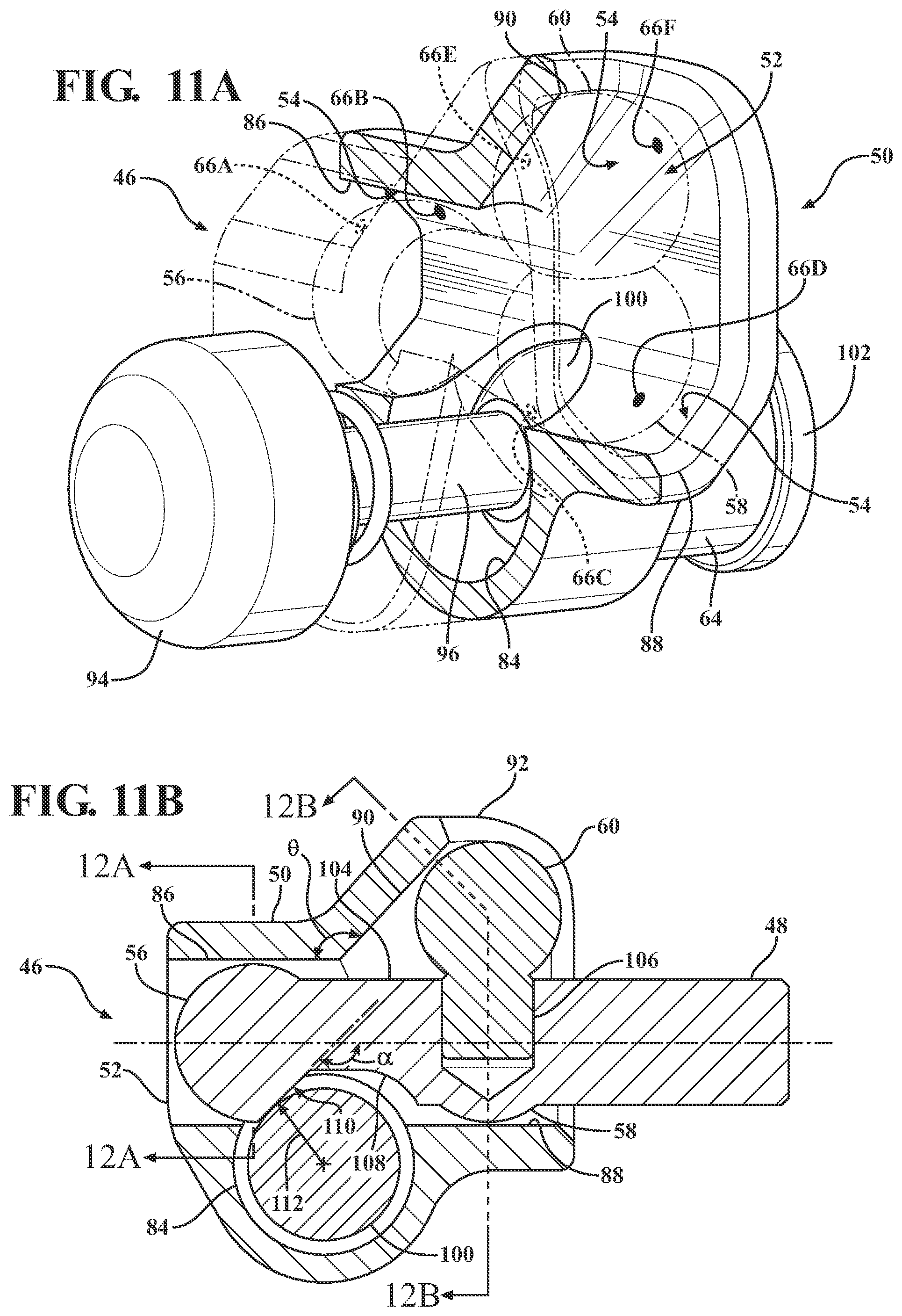 Patent US12551292 Figure 10 – Connector assembly and method for attaching a tracker body to a tracker support arm