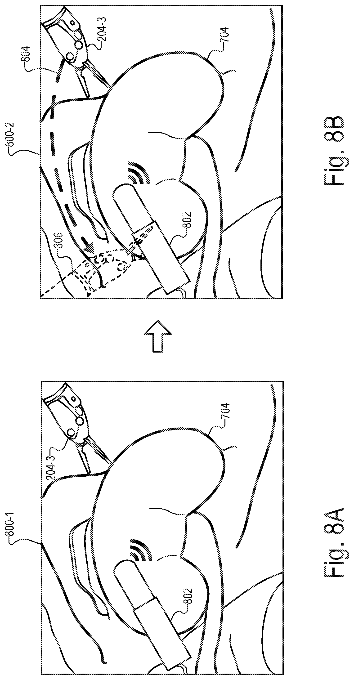 Patent US12551298 Figure 8 – Systems and methods for identifying and facilitating an intended interaction with a target object in a surgical space