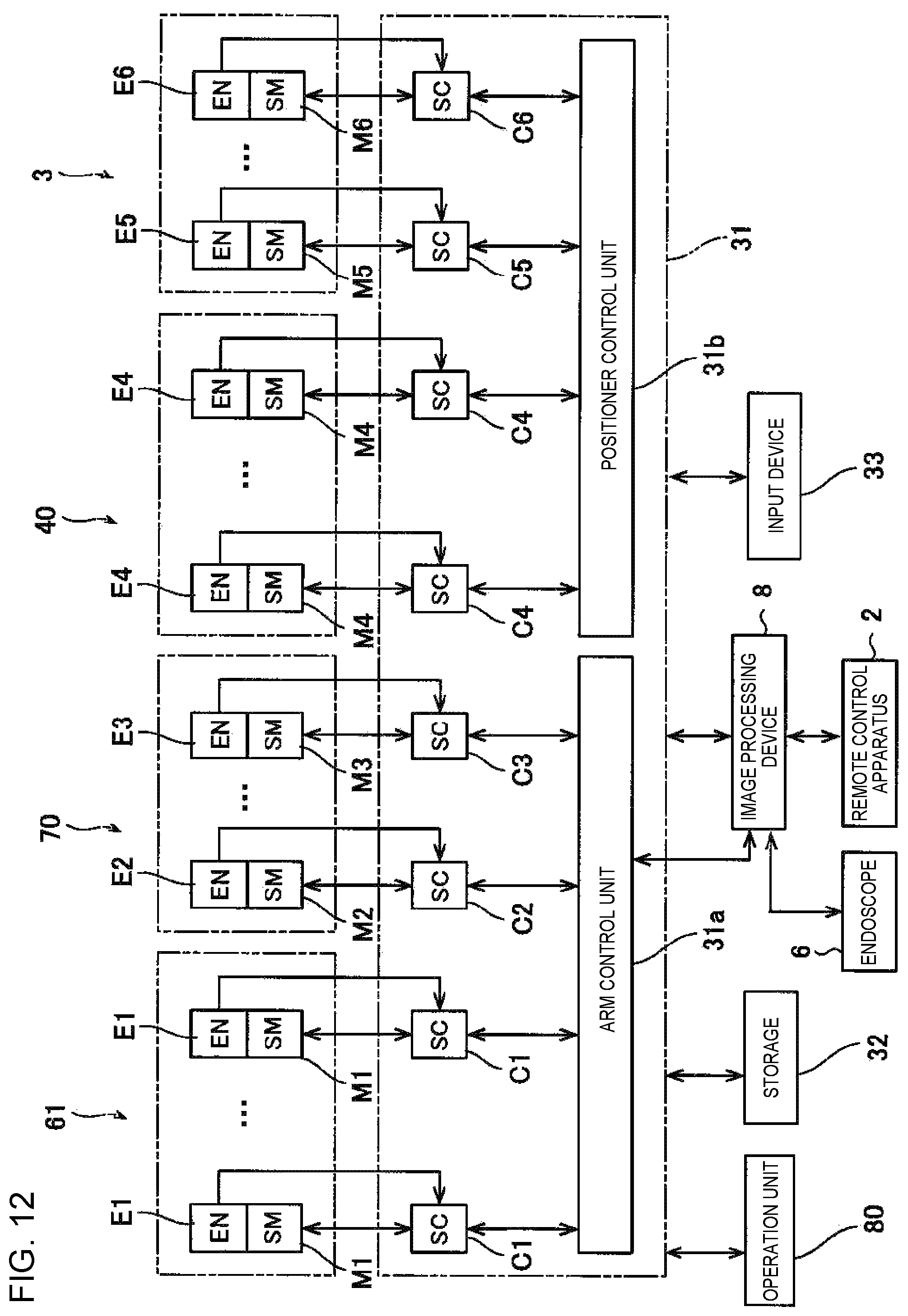 Patent US12551300 Figure 8 – Surgical system displaying graphical user interface on endoscope image