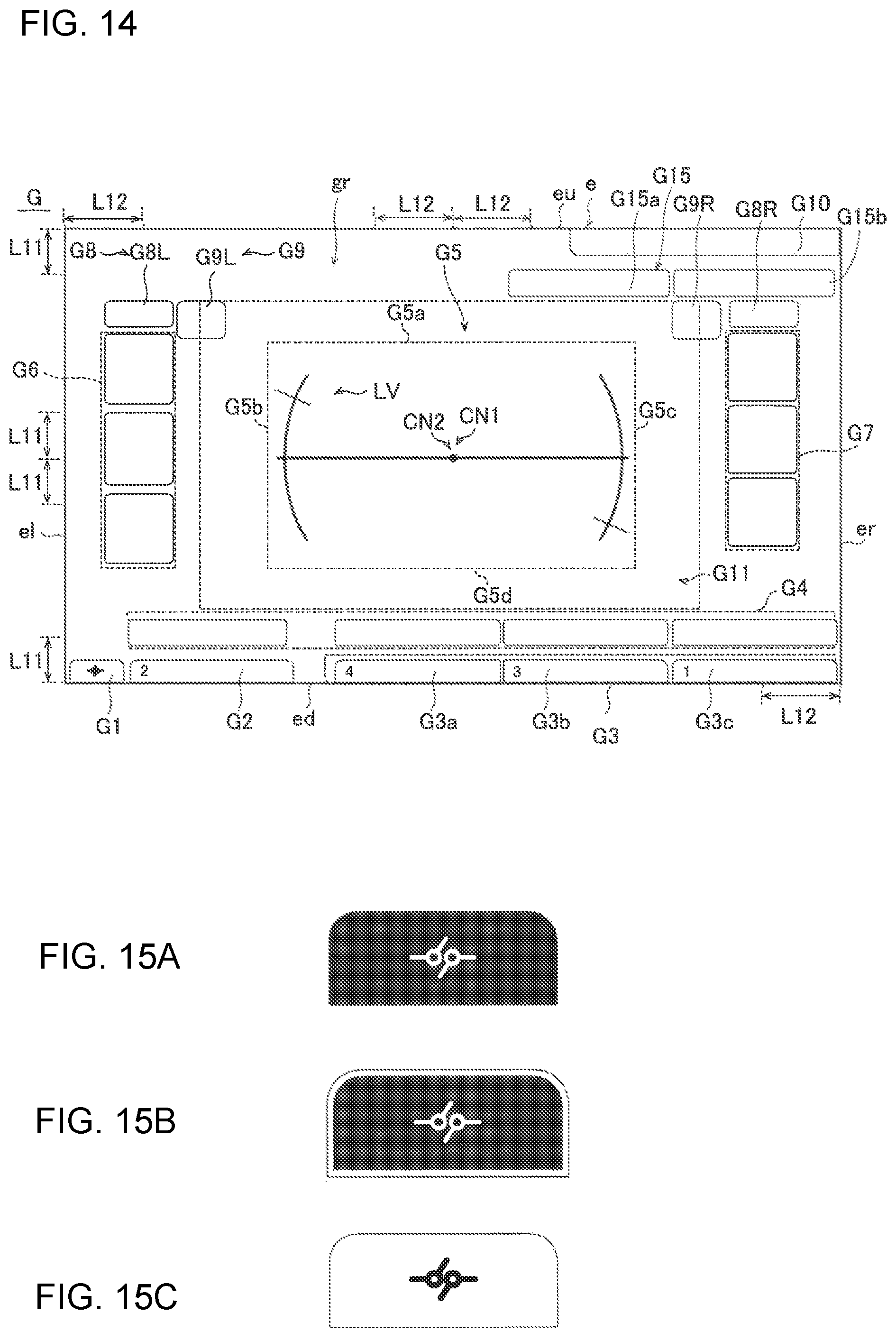 Patent US12551300 Figure 10 – Surgical system displaying graphical user interface on endoscope image