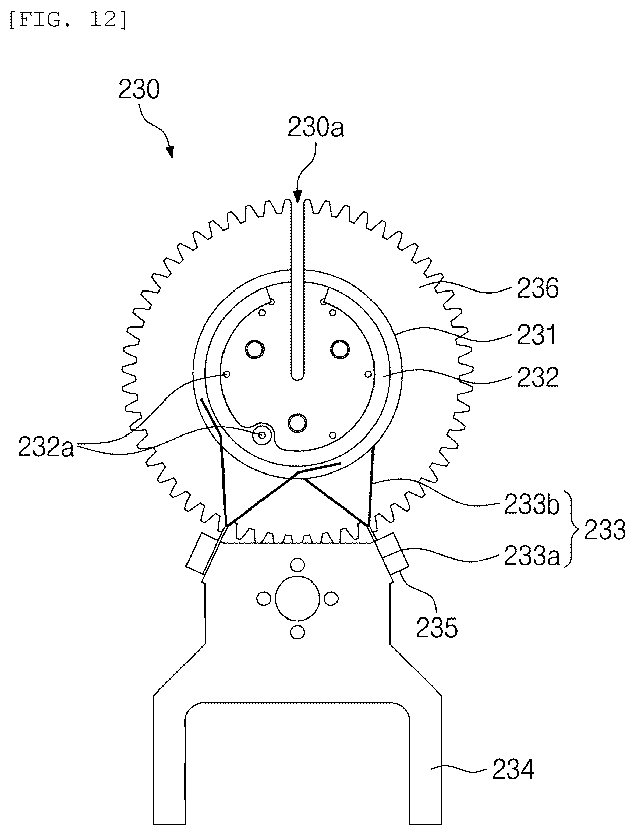 Patent US12551303 Figure 12 – Vascular interventional surgery robot having multi-contact plate, and vascular interventional surgery system