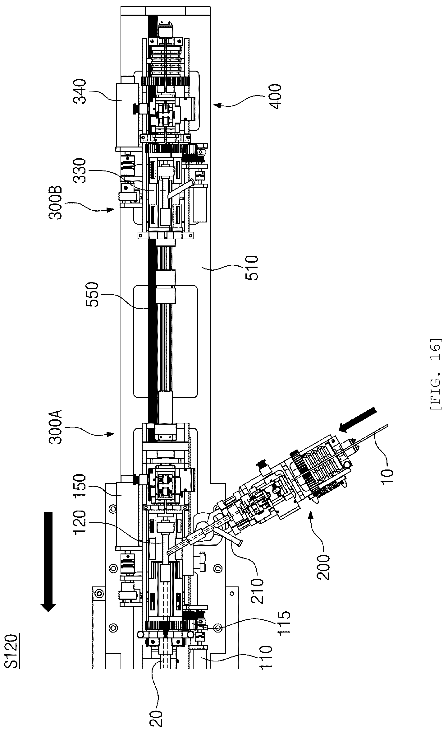 Patent US12551303 Figure 16 – Vascular interventional surgery robot having multi-contact plate, and vascular interventional surgery system