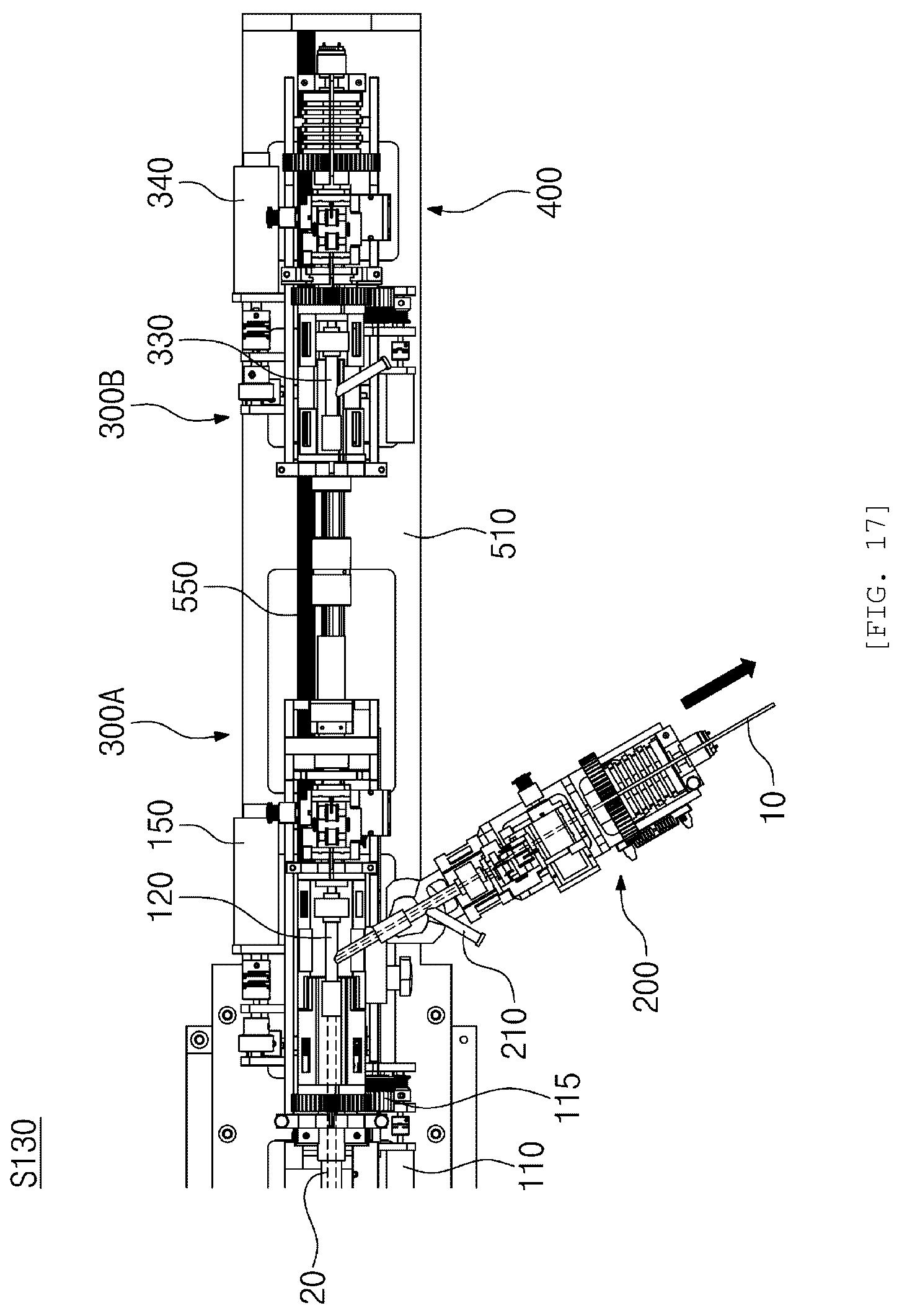 Patent US12551303 Figure 17 – Vascular interventional surgery robot having multi-contact plate, and vascular interventional surgery system