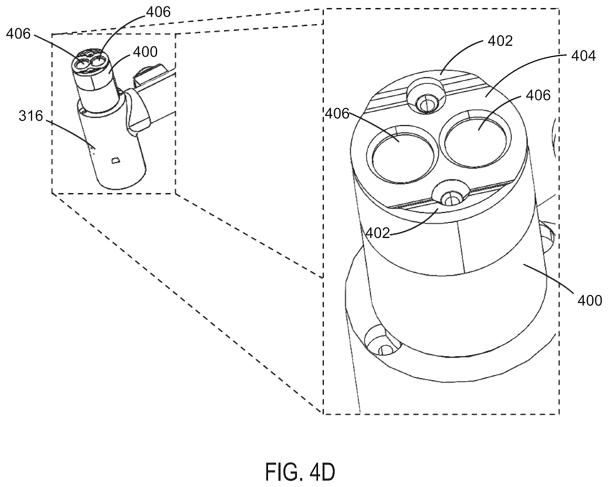 Patent US12551304 Figure 8 – Co-manipulation surgical system for use with surgical instruments for performing surgery according to stored surgeon's preferences
