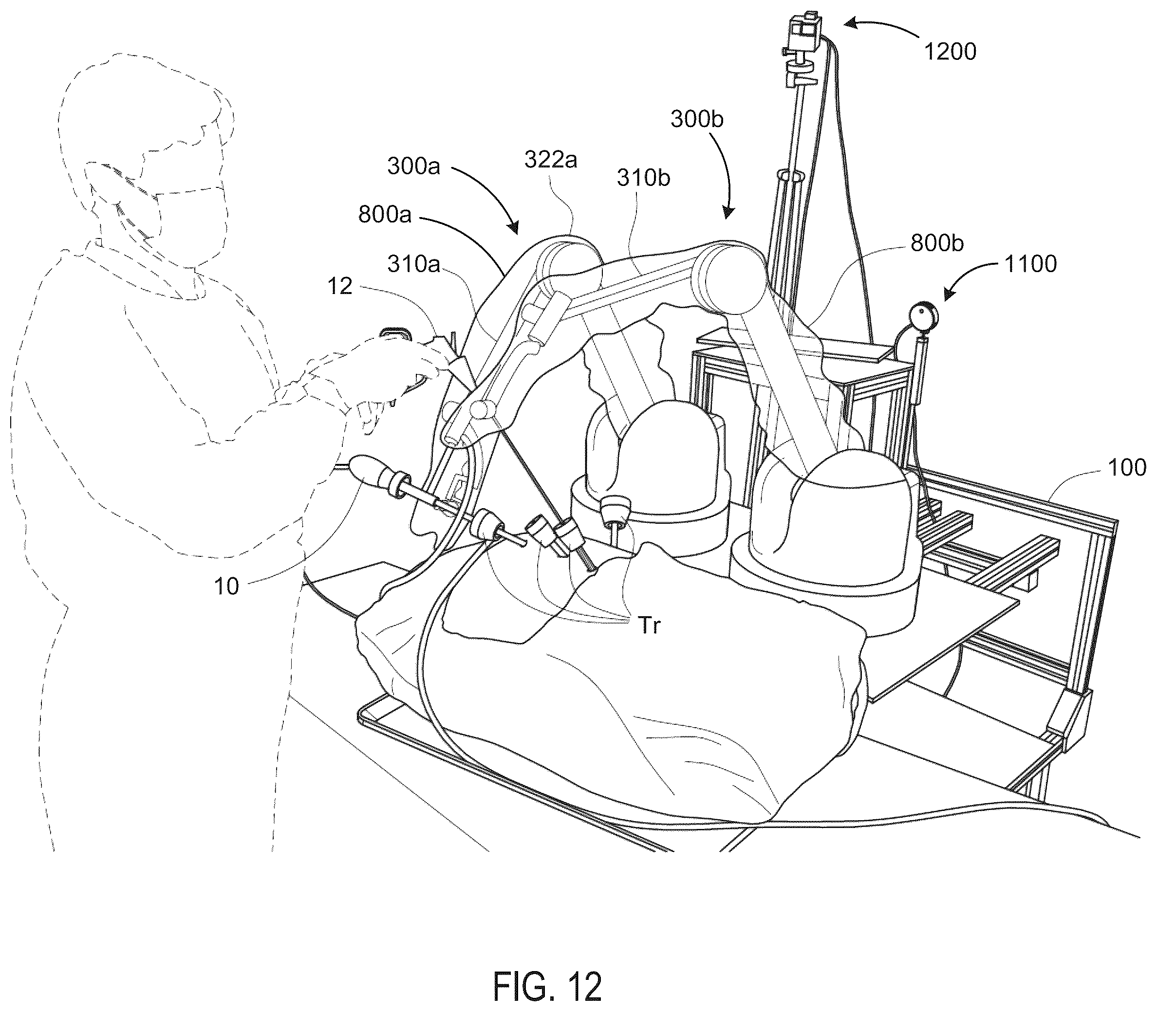 Patent US12551304 Figure 17 – Co-manipulation surgical system for use with surgical instruments for performing surgery according to stored surgeon's preferences