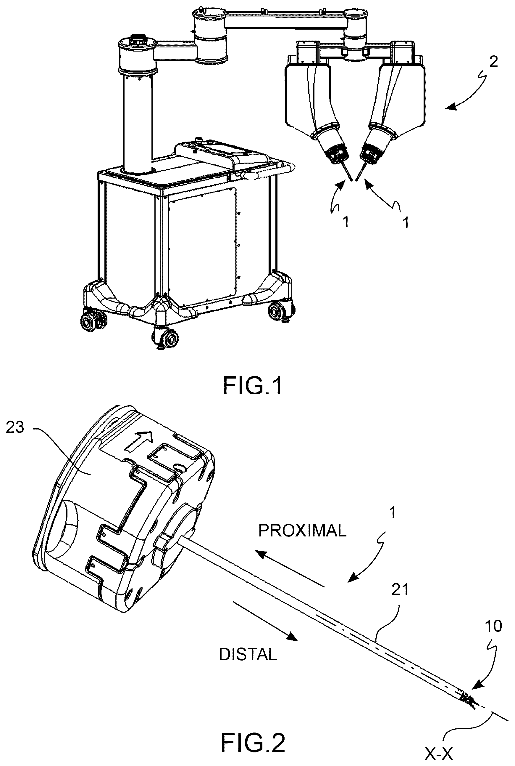 Patent US12551306 — Articulated surgical instrument for robotic surgery or microsurgery, manufacturing method and assembly method — Figure 1