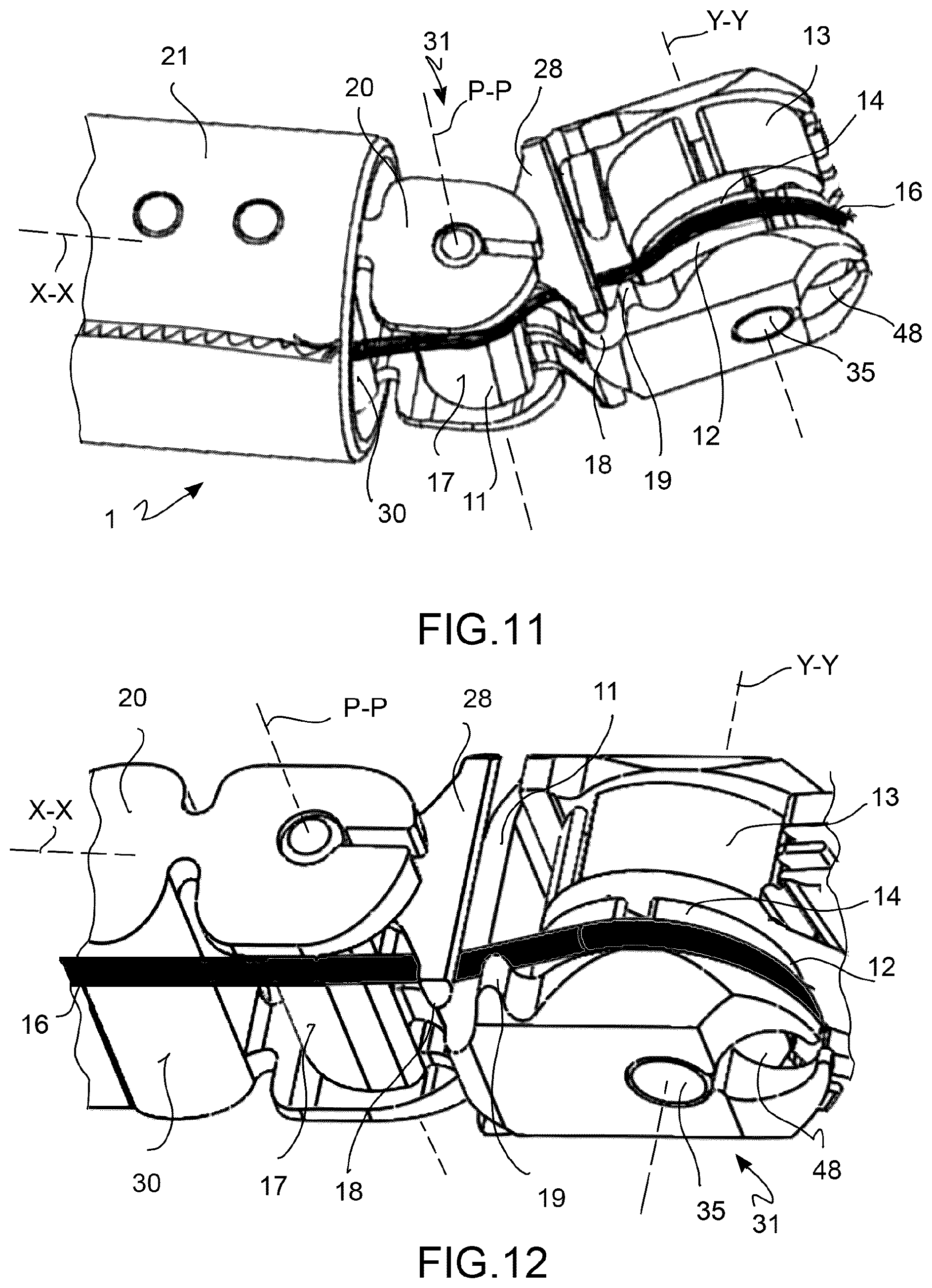 Patent US12551306 Figure 8 – Articulated surgical instrument for robotic surgery or microsurgery, manufacturing method and assembly method