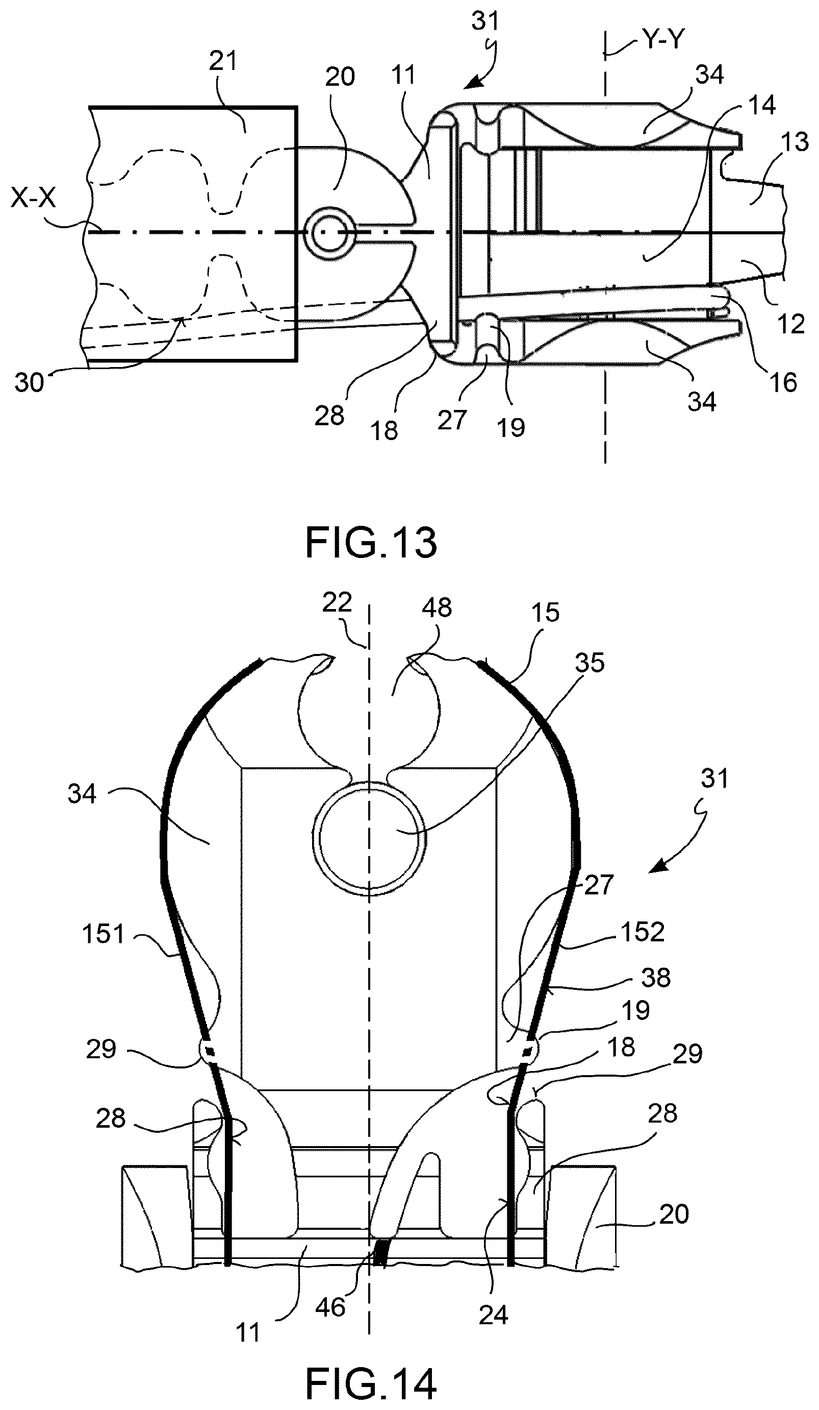 Patent US12551306 Figure 9 – Articulated surgical instrument for robotic surgery or microsurgery, manufacturing method and assembly method