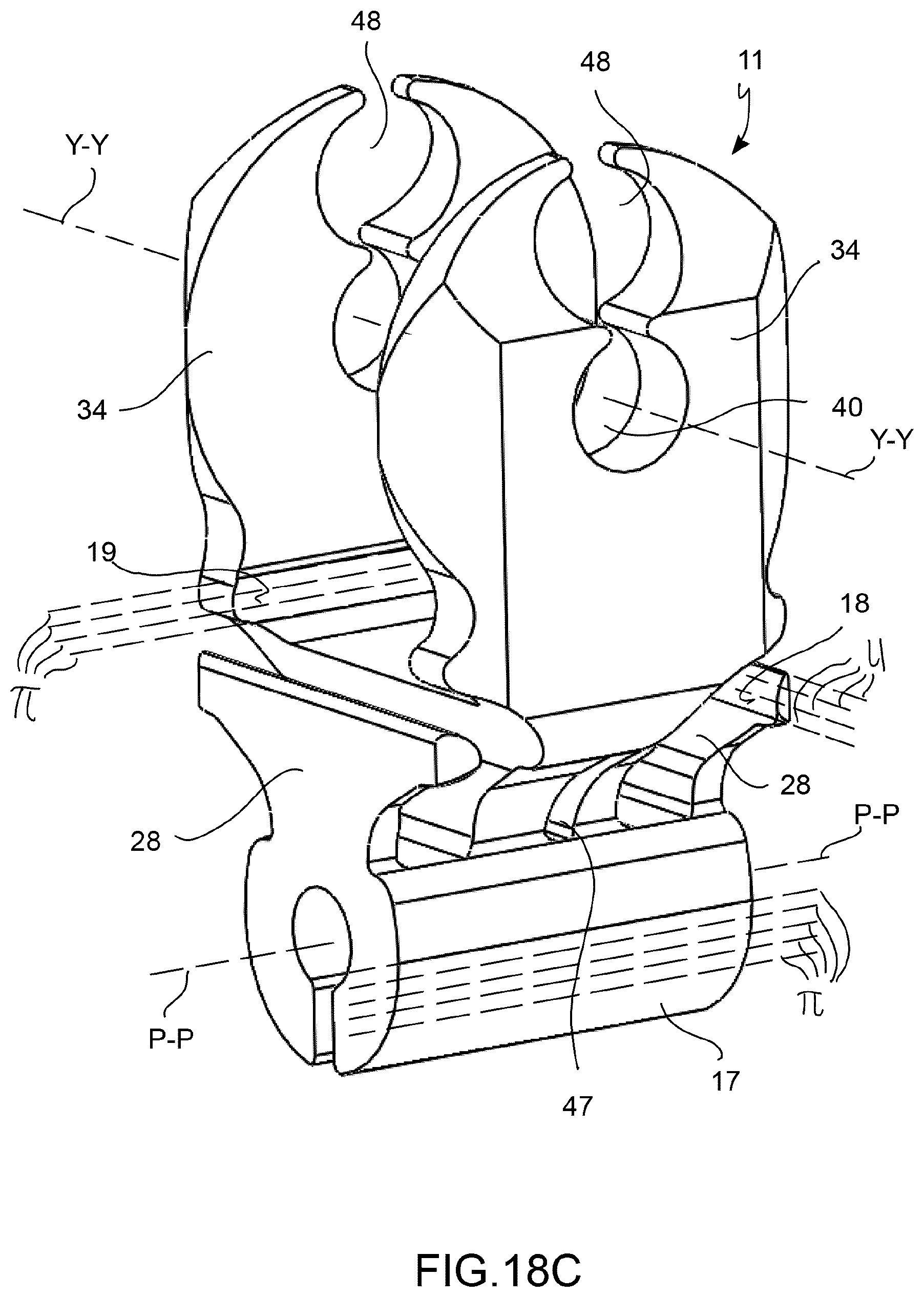 Patent US12551306 Figure 13 – Articulated surgical instrument for robotic surgery or microsurgery, manufacturing method and assembly method