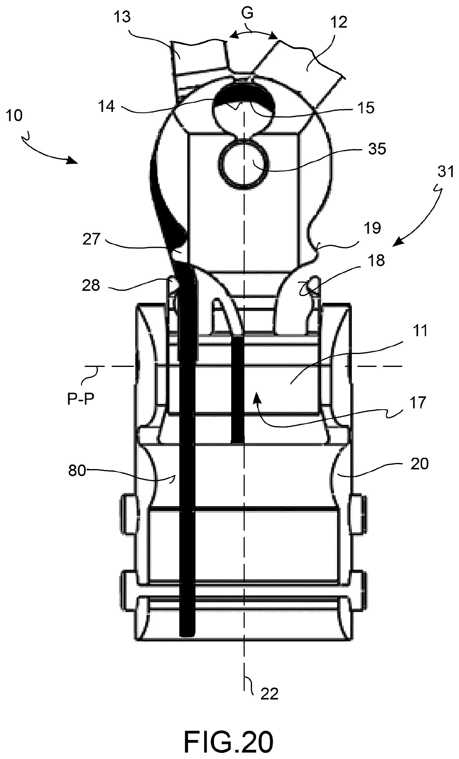 Patent US12551306 Figure 15 – Articulated surgical instrument for robotic surgery or microsurgery, manufacturing method and assembly method