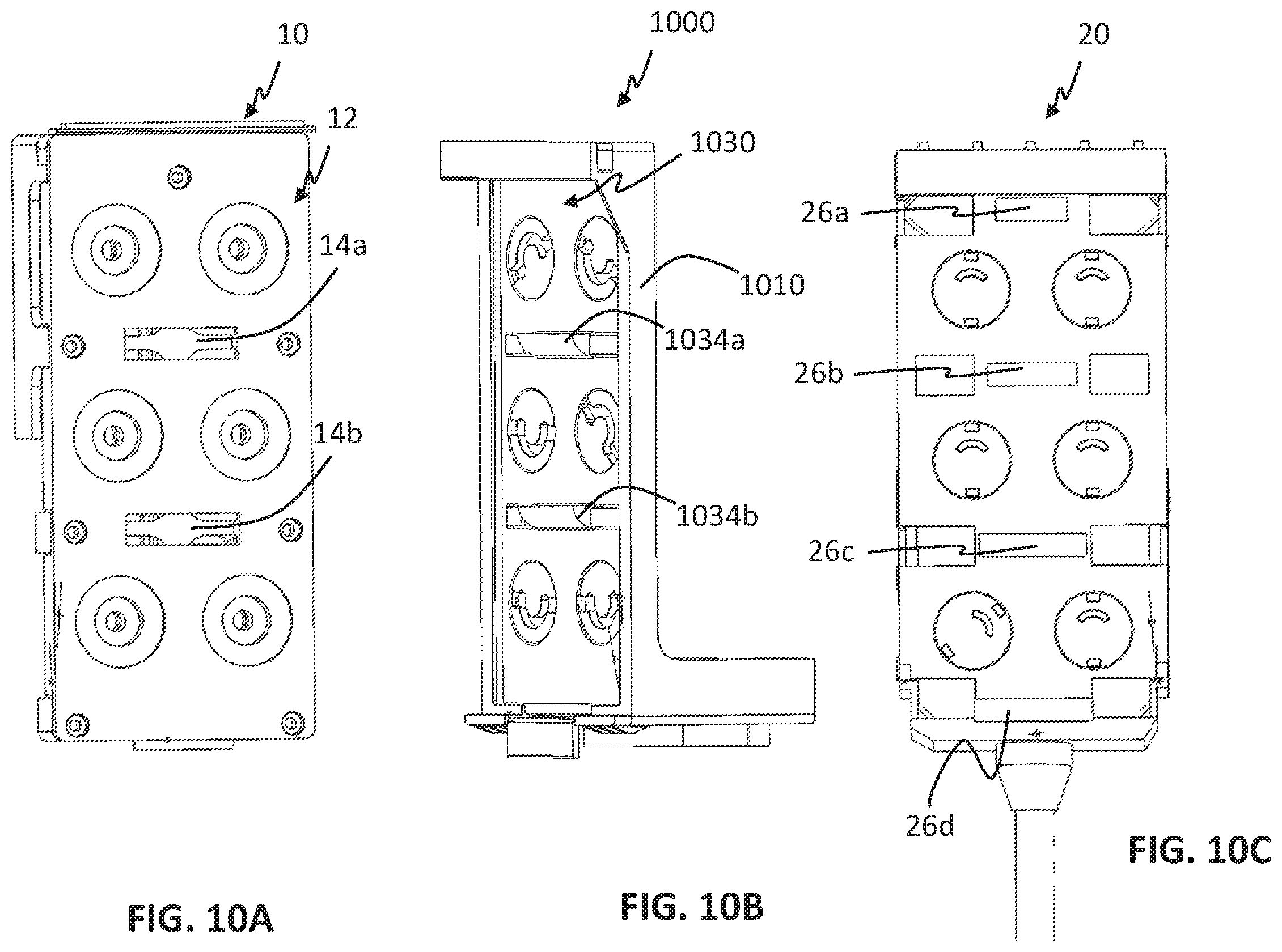 Patent US12551307 Figure 11 – Sterile adapter drive disks for use in a robotic surgical system