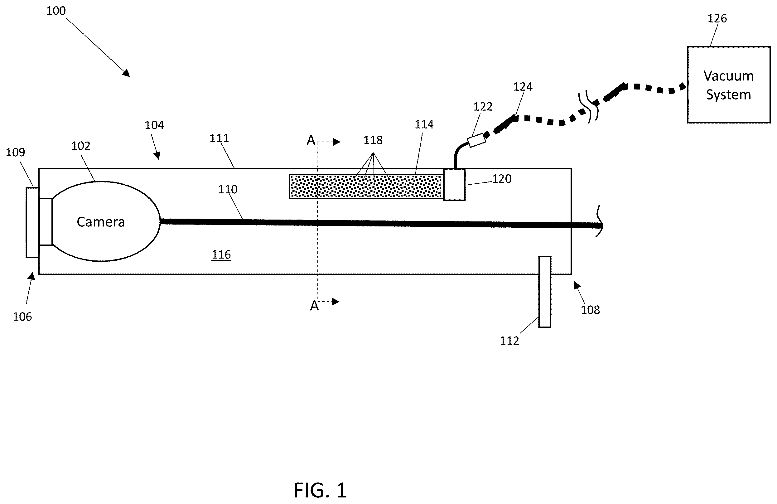 Patent US12551308 Figure 1 – Systems and methods for draping a medical device