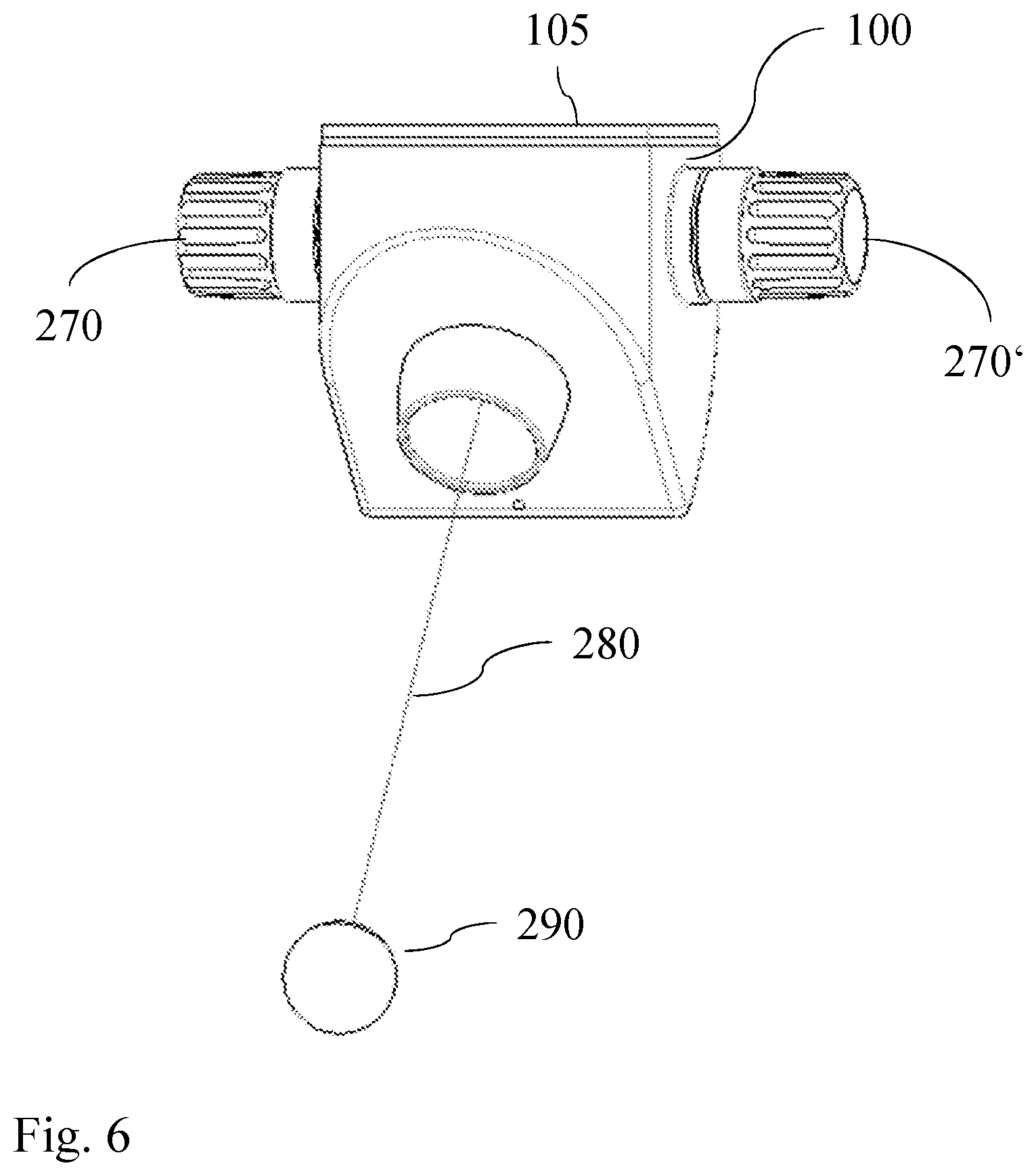 Patent US12551309 Figure 6 – Slit projector arrangement