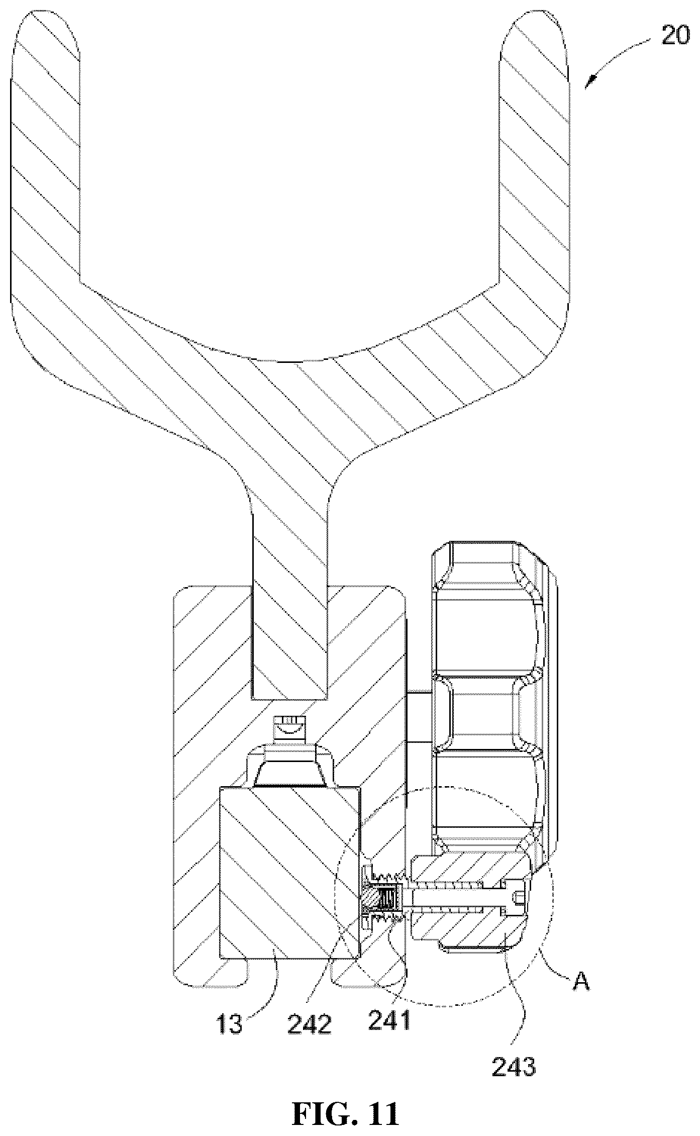 Patent US12551310 Figure 10 – Interventional instrument manipulation accessory and interventional medical system