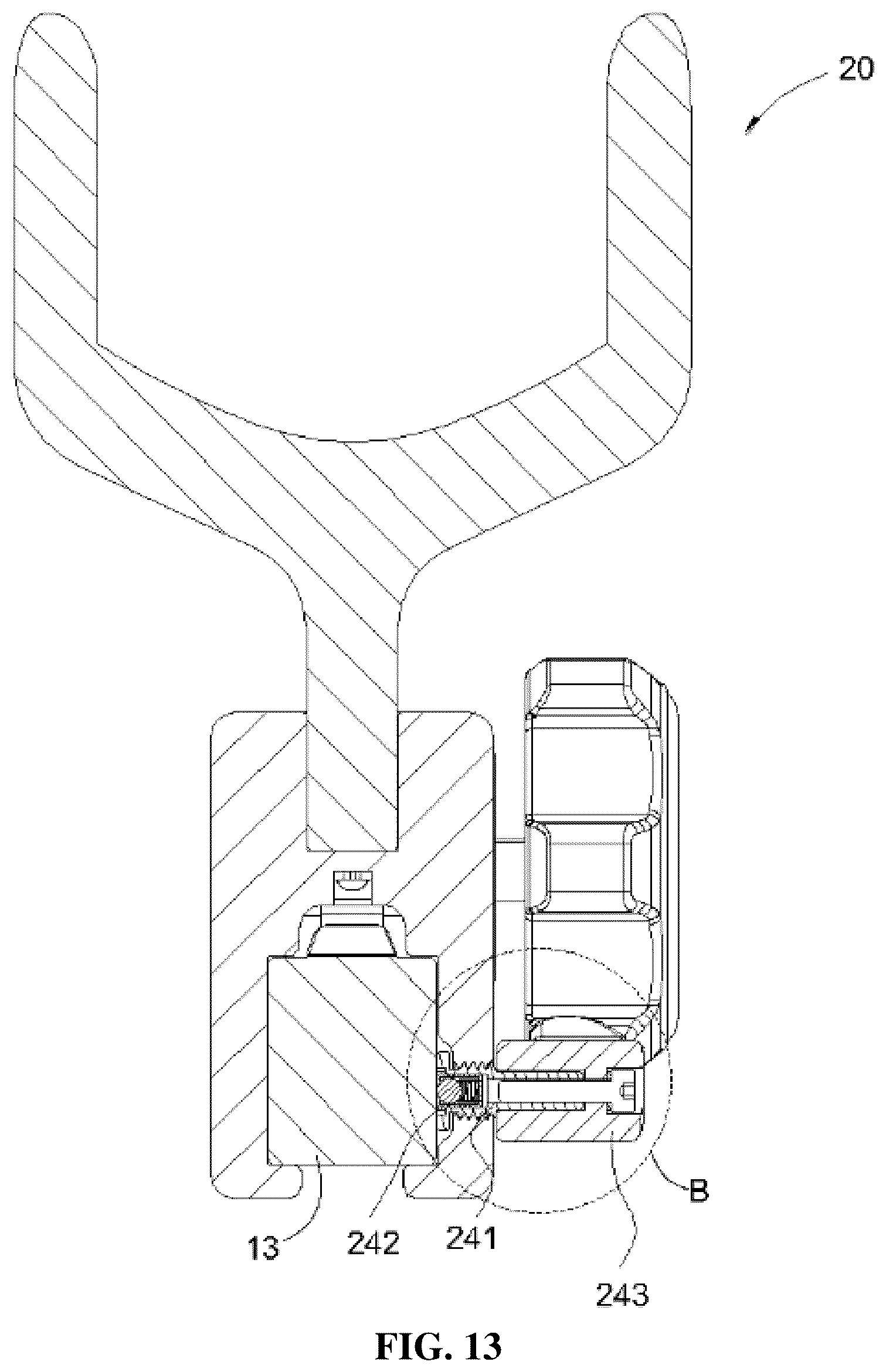 Patent US12551310 Figure 12 – Interventional instrument manipulation accessory and interventional medical system