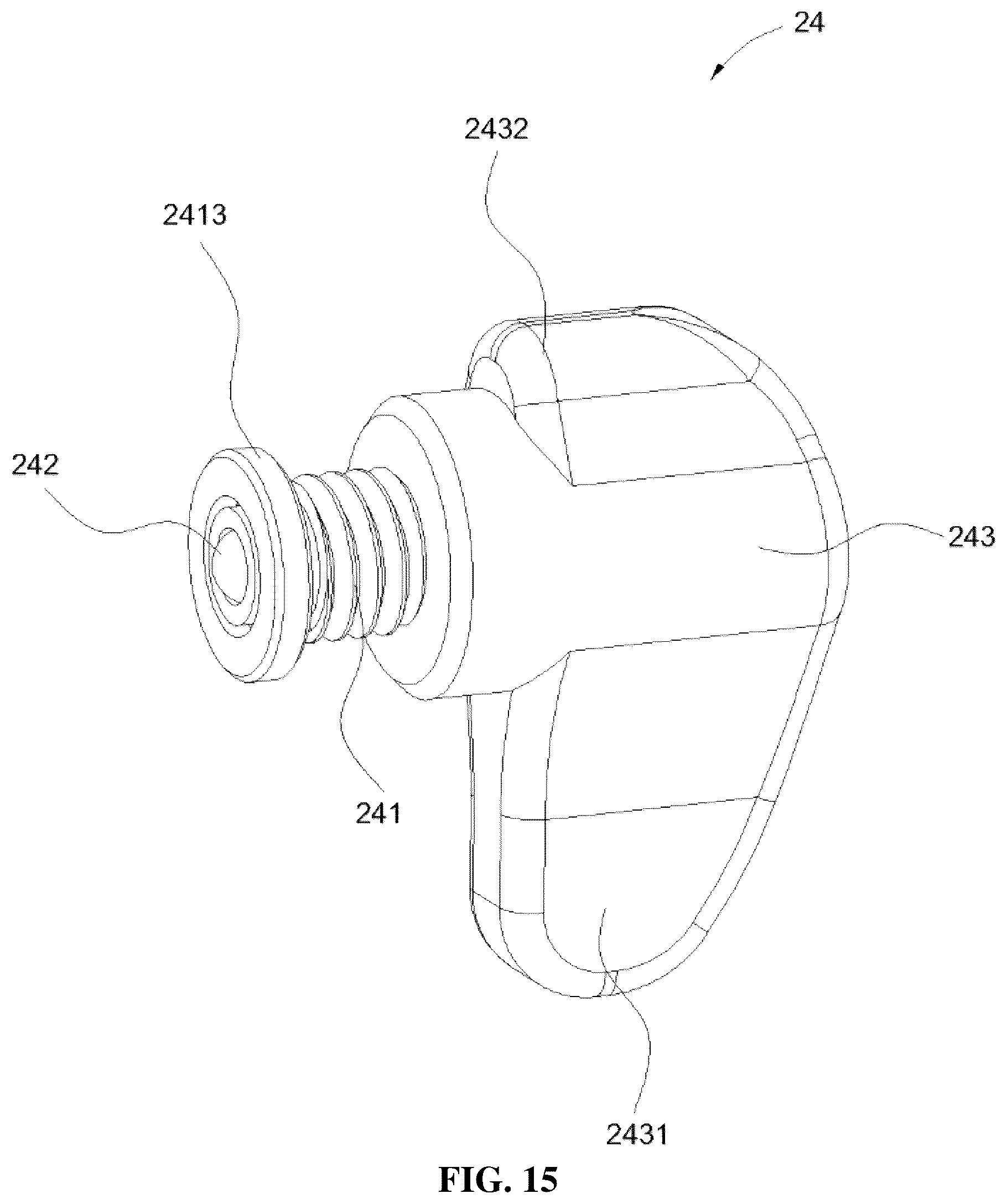 Patent US12551310 Figure 14 – Interventional instrument manipulation accessory and interventional medical system