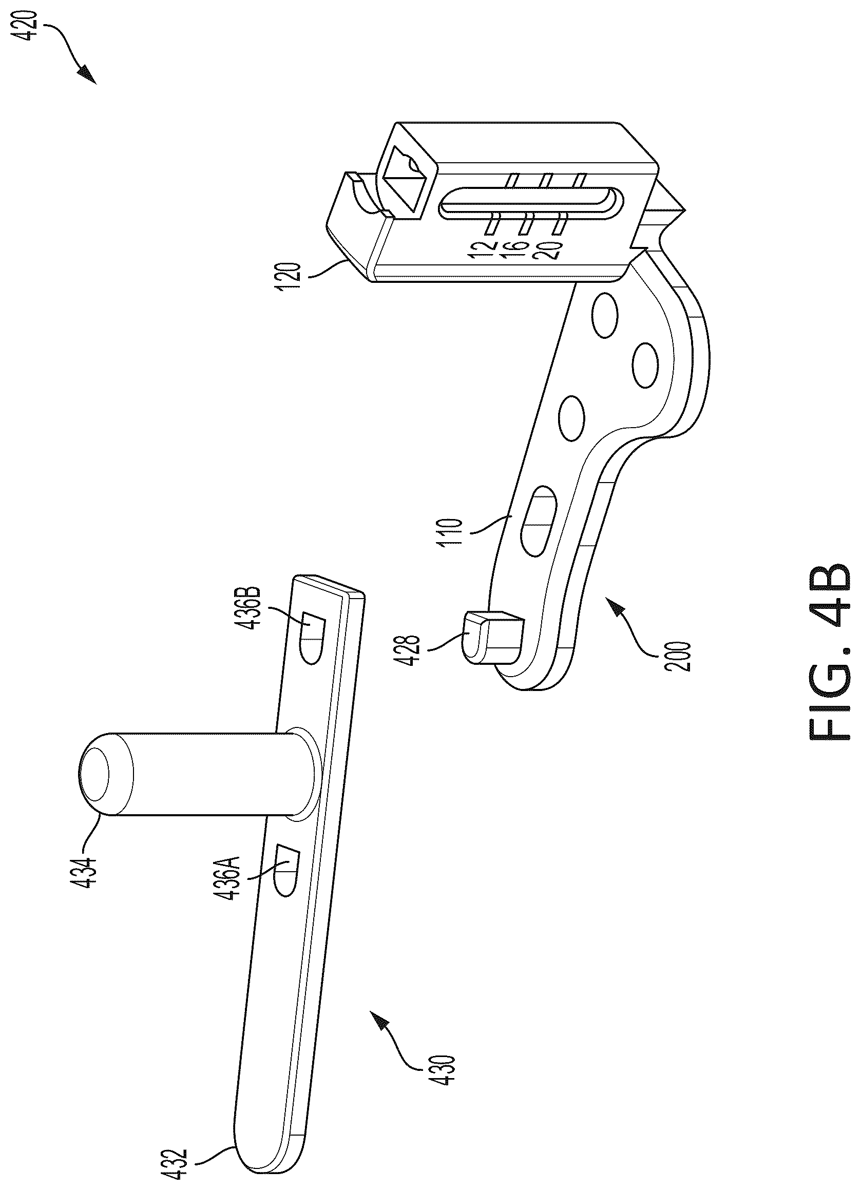 Patent US12551311 Figure 11 – Adjustable clavicle hook plate measurement gauge