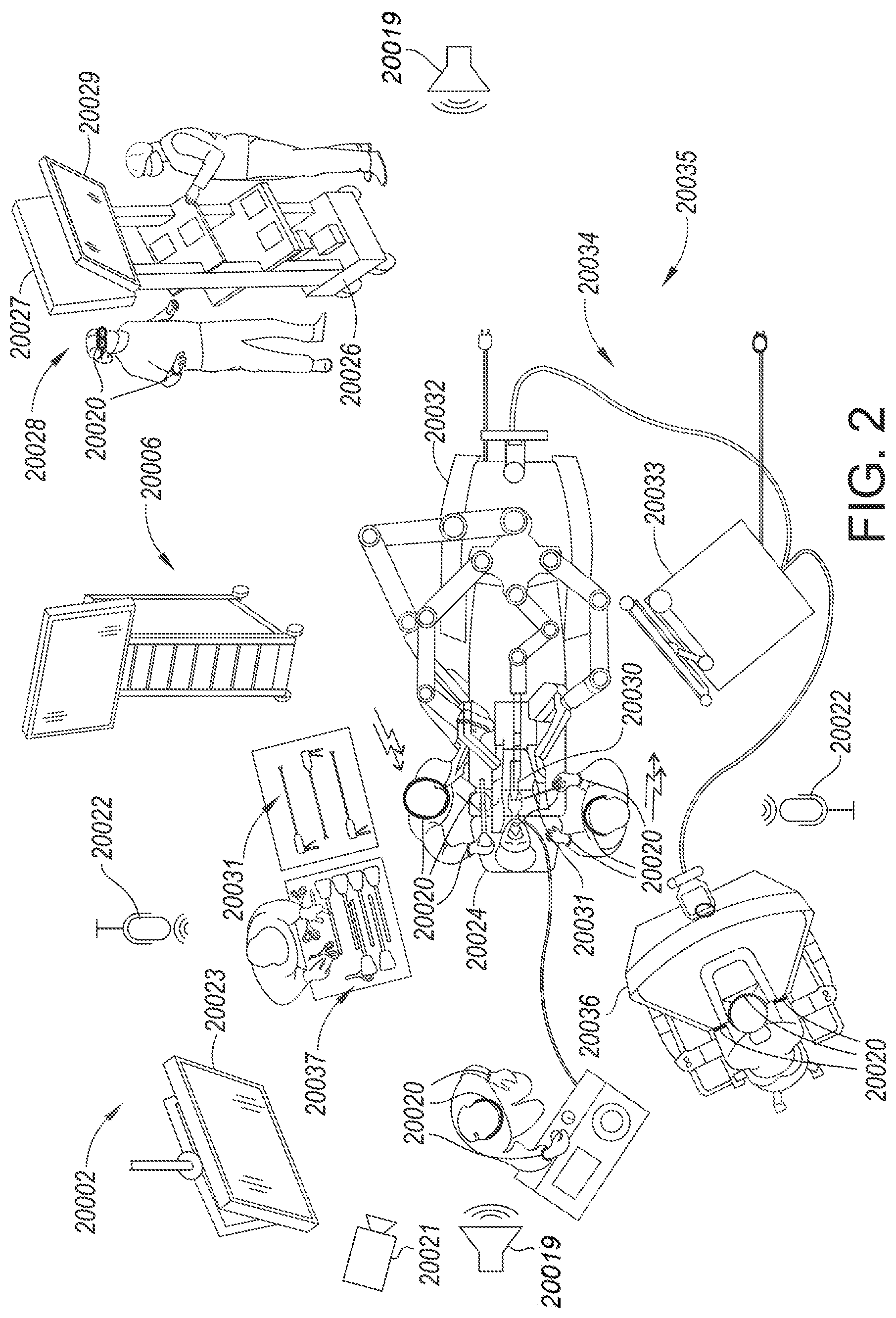 Patent US12551312 Figure 2 – Autonomous adaptation of surgical device control algorithm
