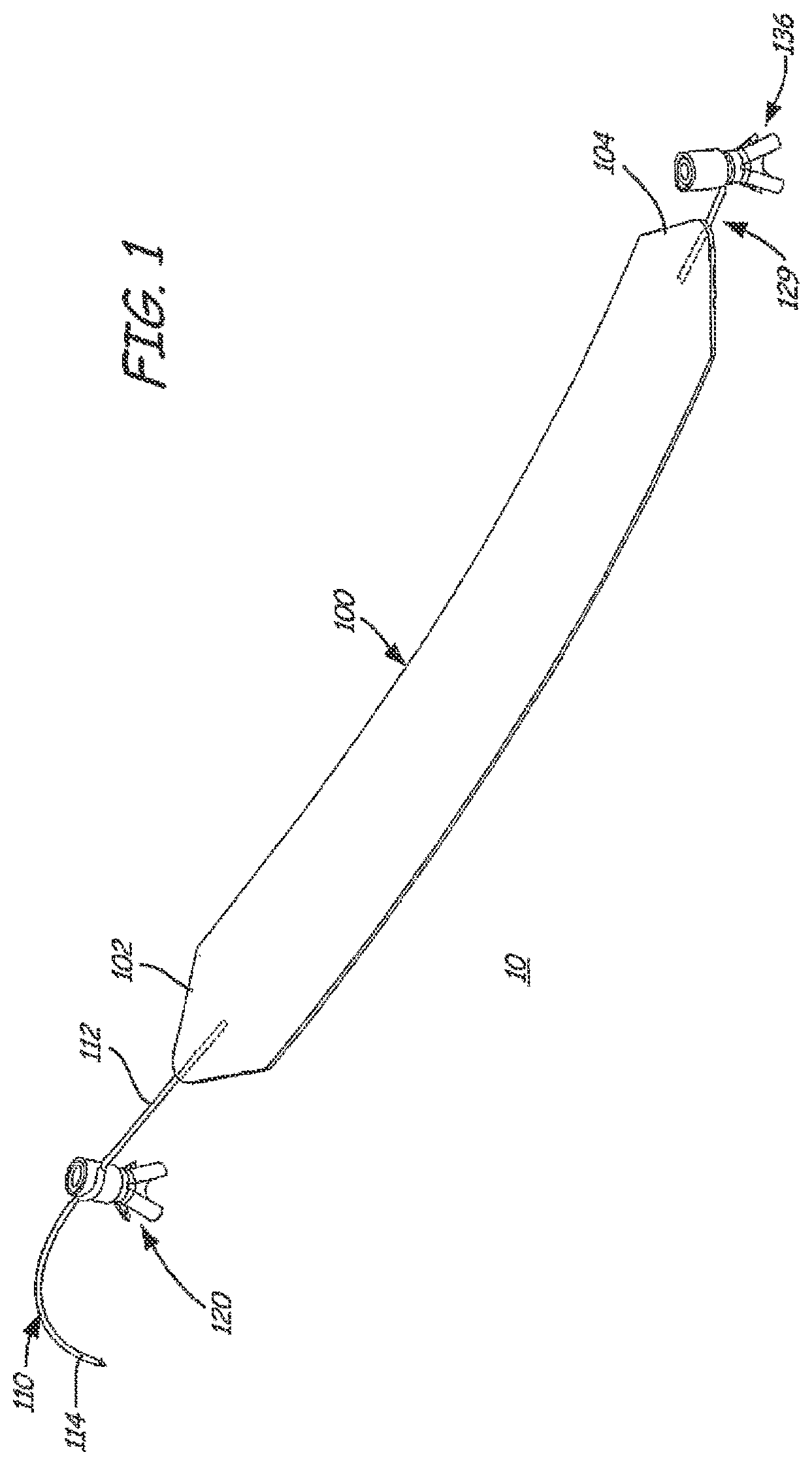 Patent US12551325 Figure 1 – Method of treating urinary incontinence in a patient by placing a sling in a single vaginal incision