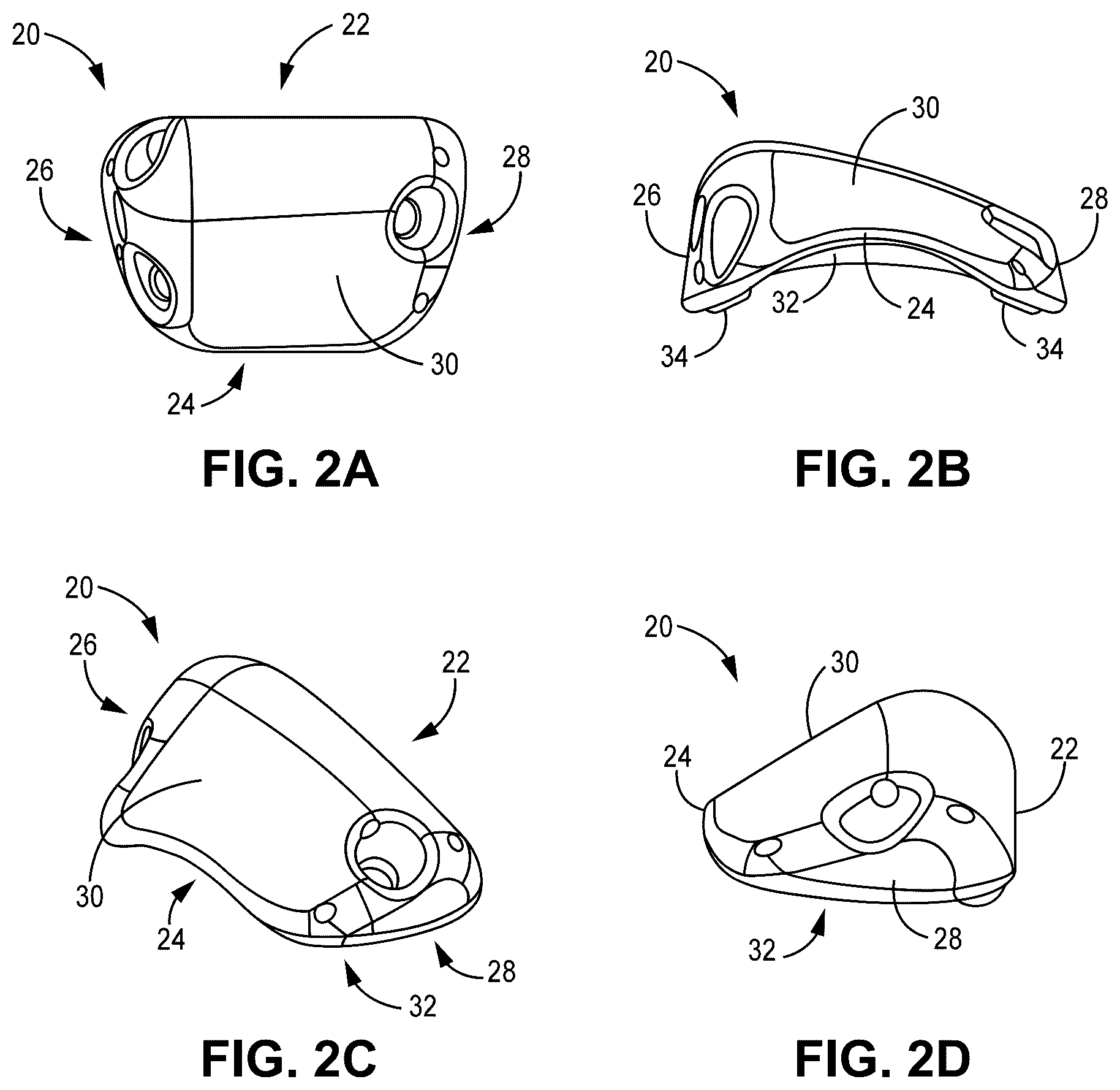 Patent US12551330 Figure 2 – Multiplanar tendon realignment implants and related systems and methods