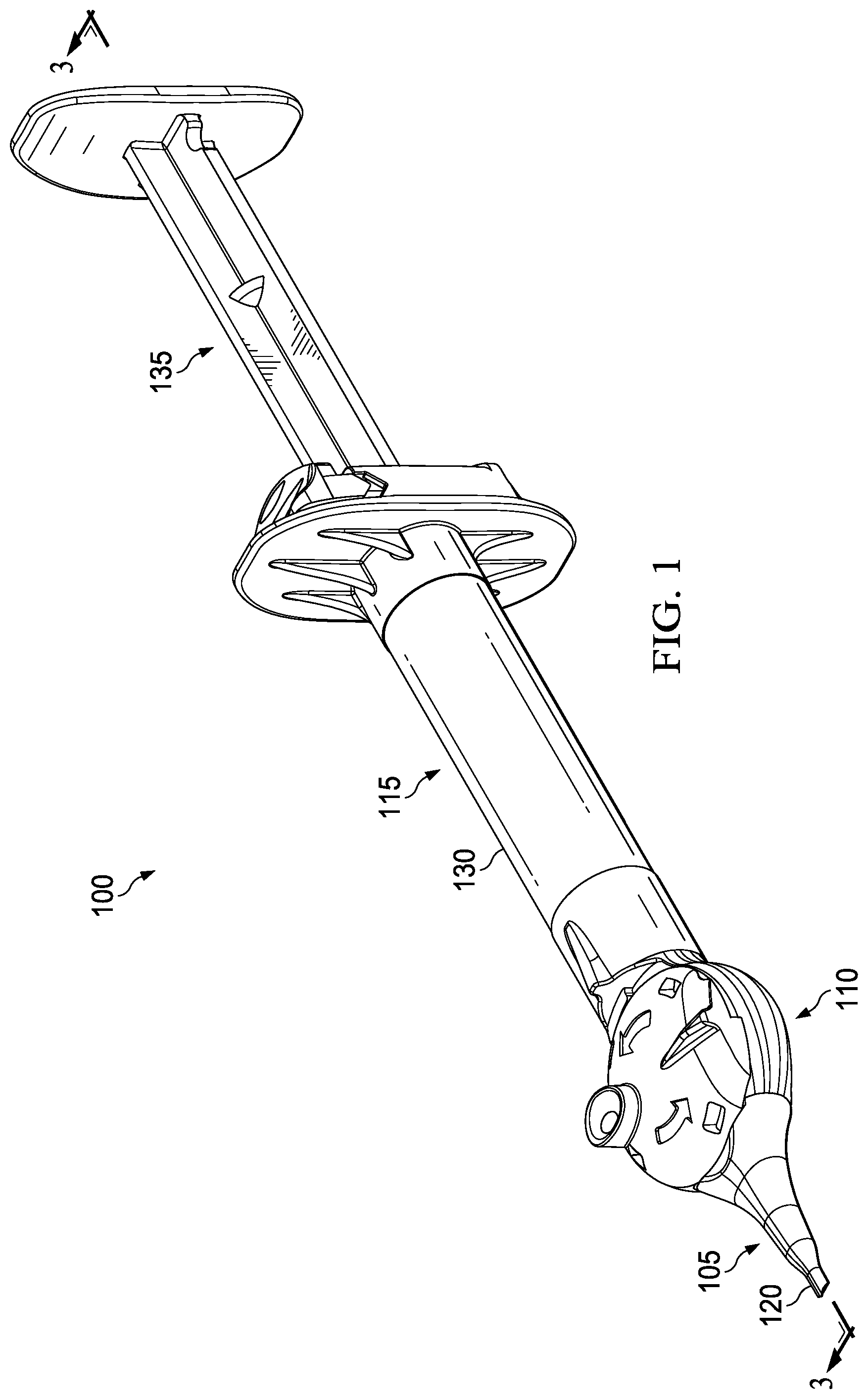 Patent US12551334 Figure 1 – Surgical implant delivery with lockable plunger