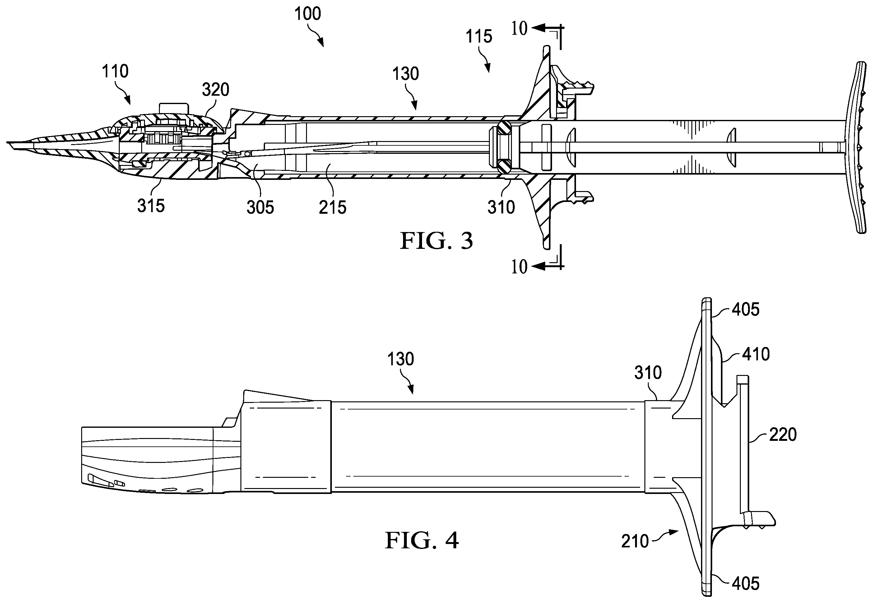 Patent US12551334 Figure 3 – Surgical implant delivery with lockable plunger