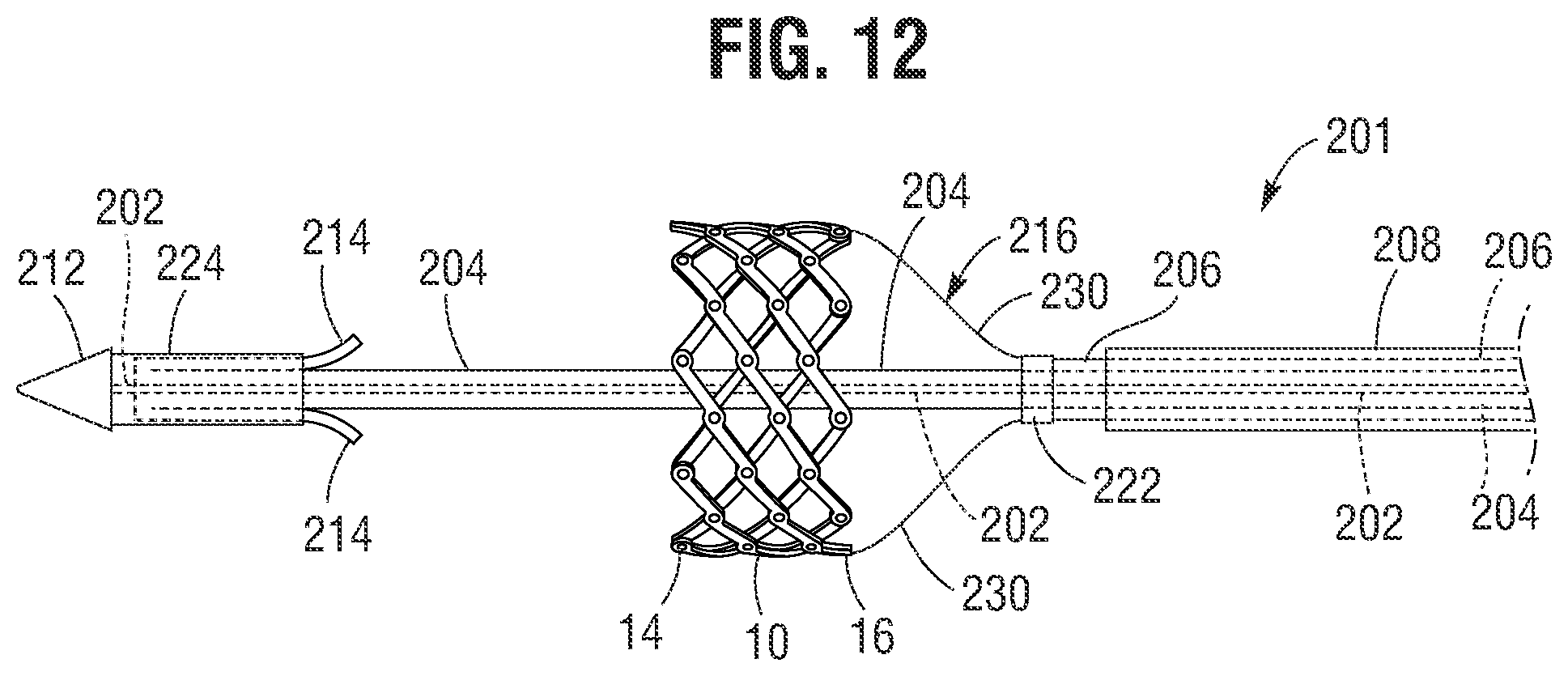 Patent US12551340 Figure 8 – Prosthetic valve delivery assembly