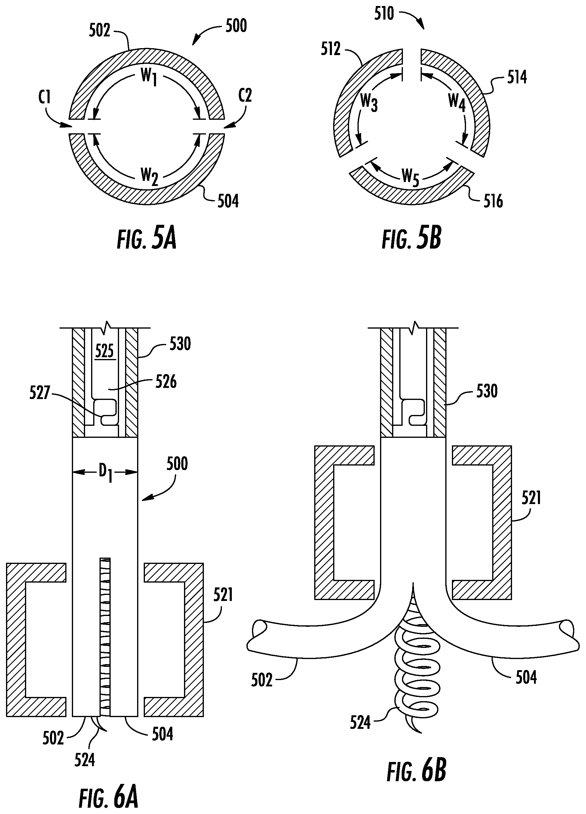 Patent US12551345 Figure 10 – Coil and barb anchors for heart valve repair devices