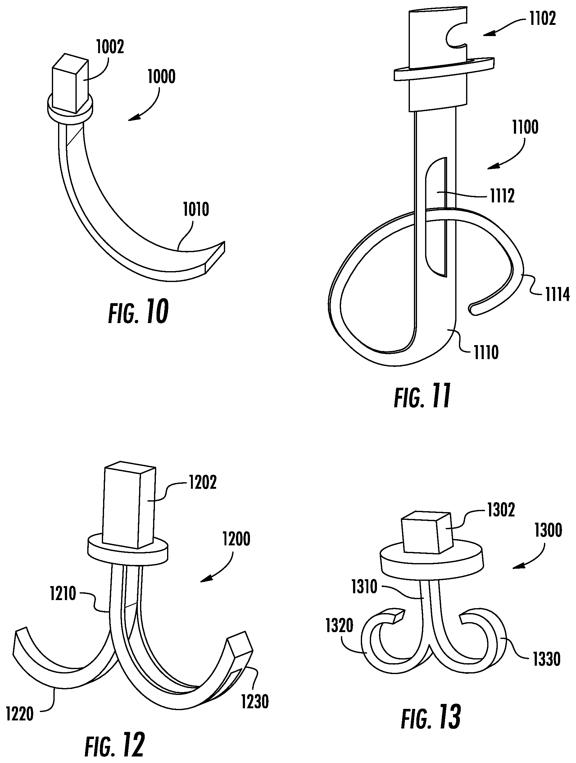 Patent US12551345 Figure 14 – Coil and barb anchors for heart valve repair devices