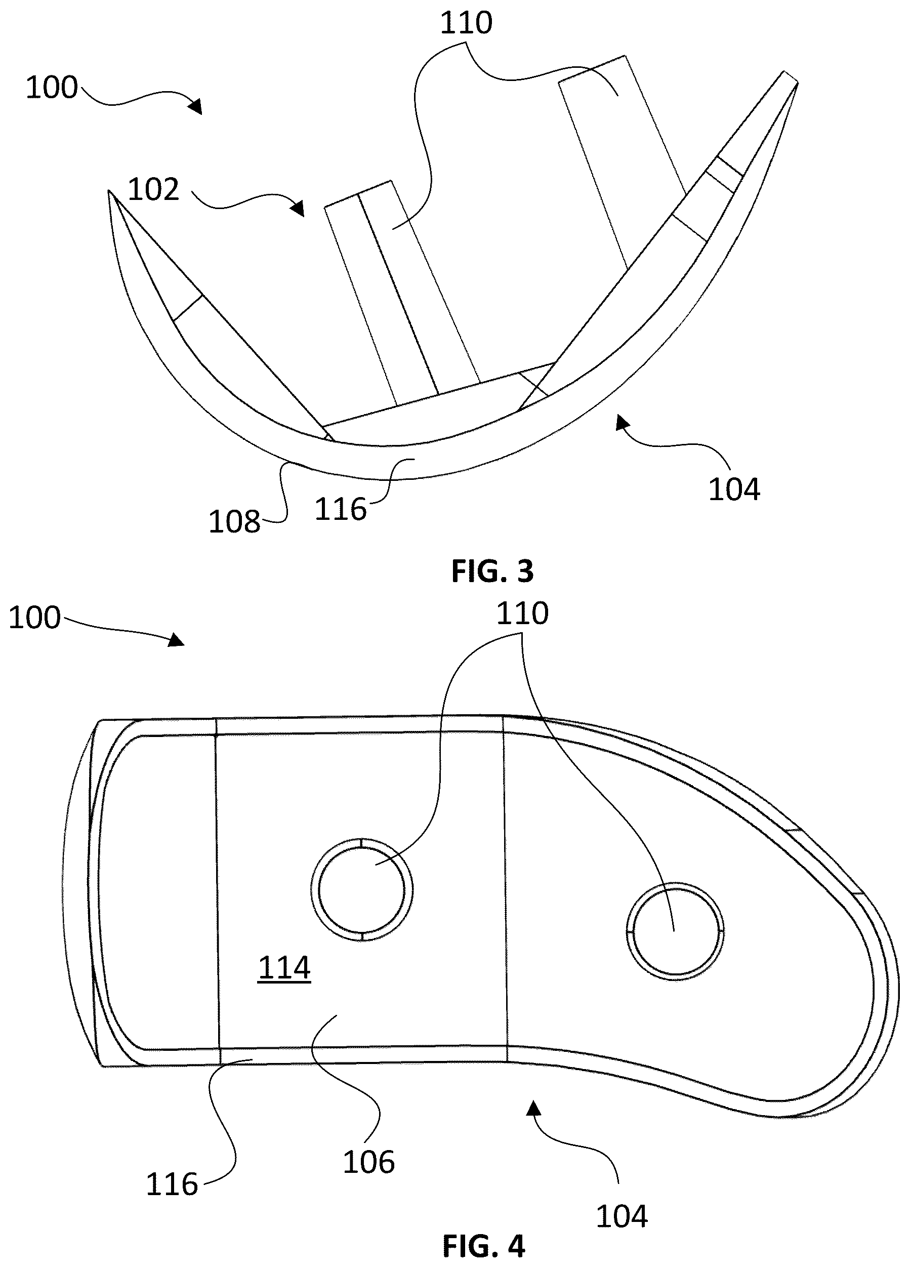 Patent US12551349 Figure 2 – Implant component