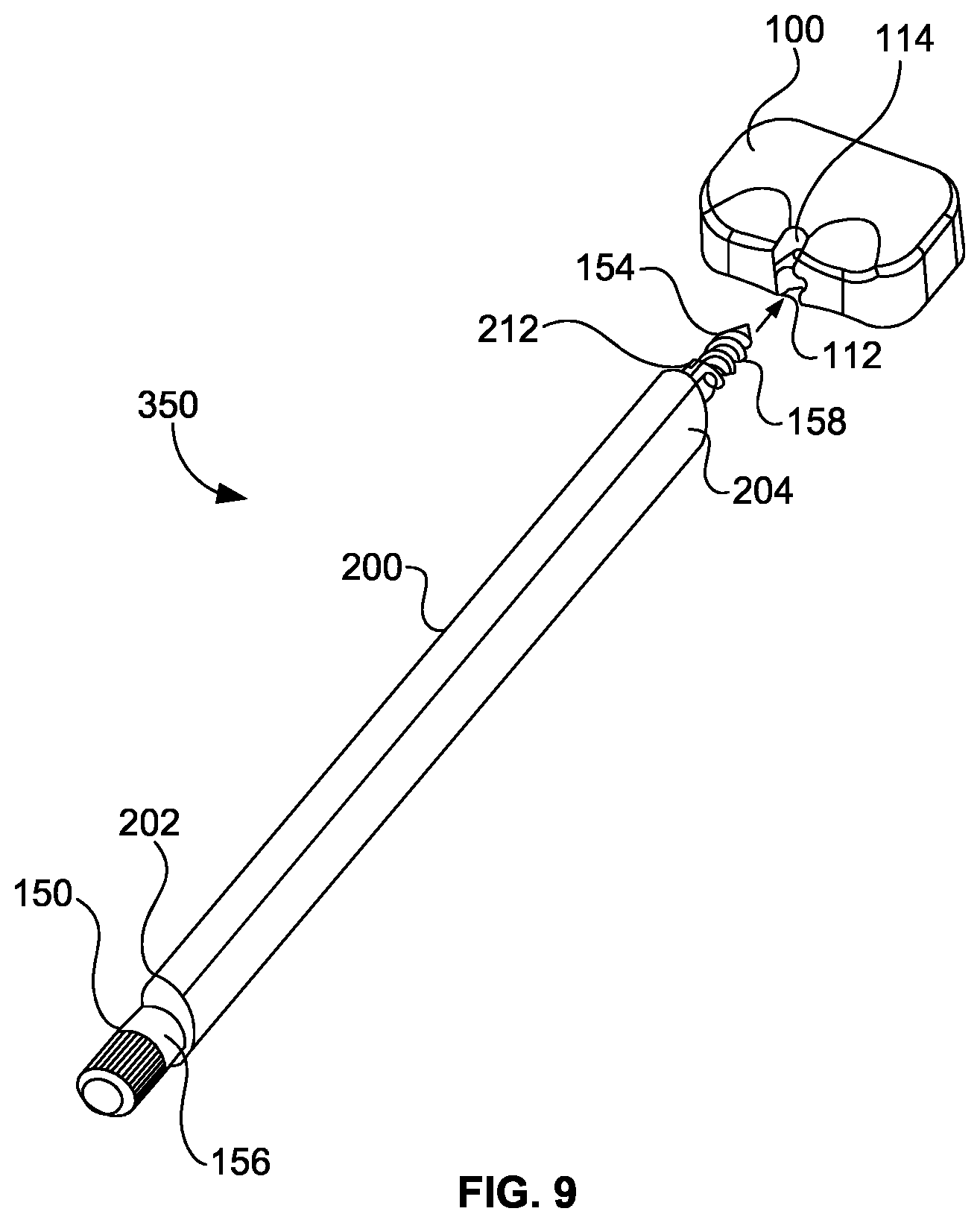Patent US12551353 Figure 9 – Spinal plate selection and positioning system