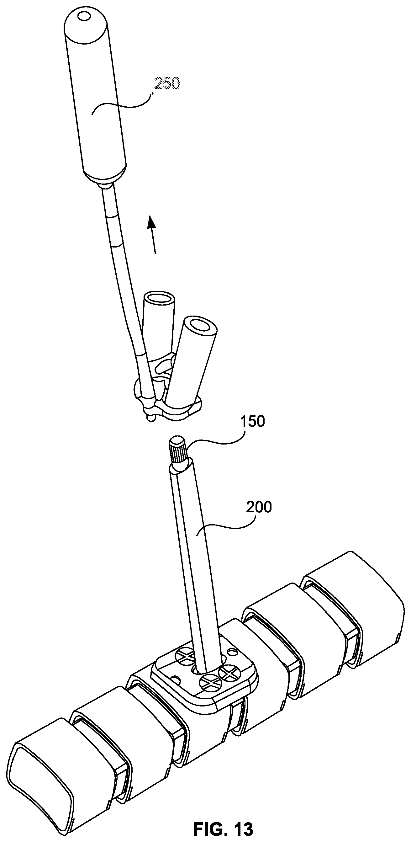 Patent US12551353 Figure 13 – Spinal plate selection and positioning system