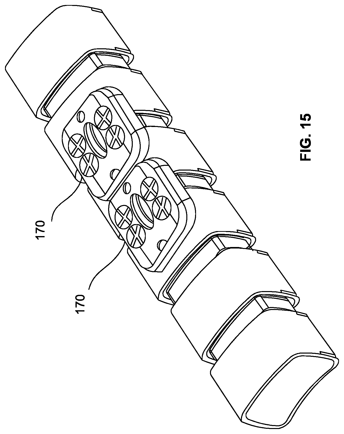 Patent US12551353 Figure 15 – Spinal plate selection and positioning system